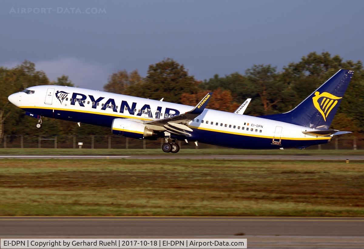 EI-DPN, 2007 Boeing 737-8AS C/N 35549, Ryanair