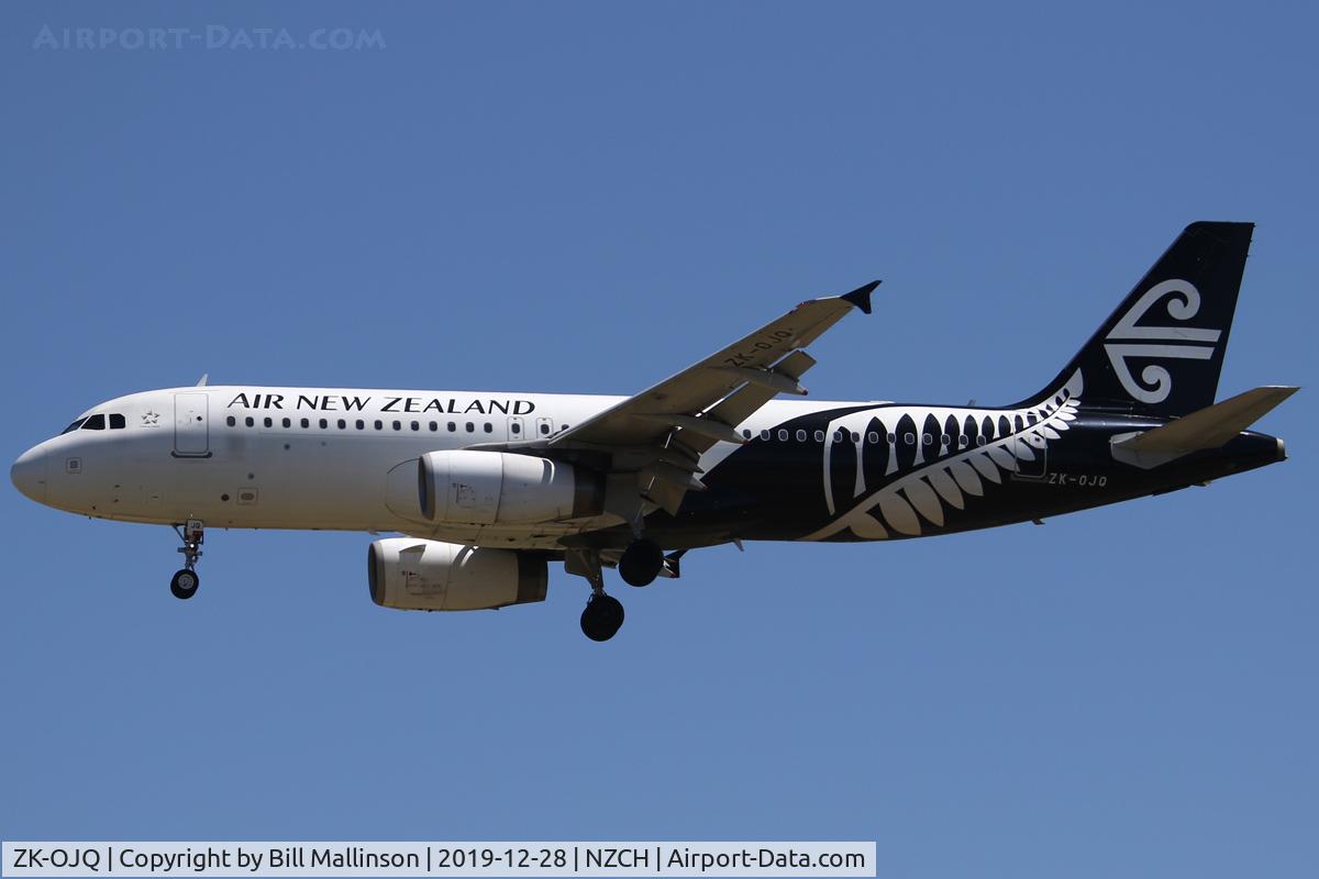 ZK-OJQ, 2011 Airbus A320-232 C/N 4584, NZ535 from AKL