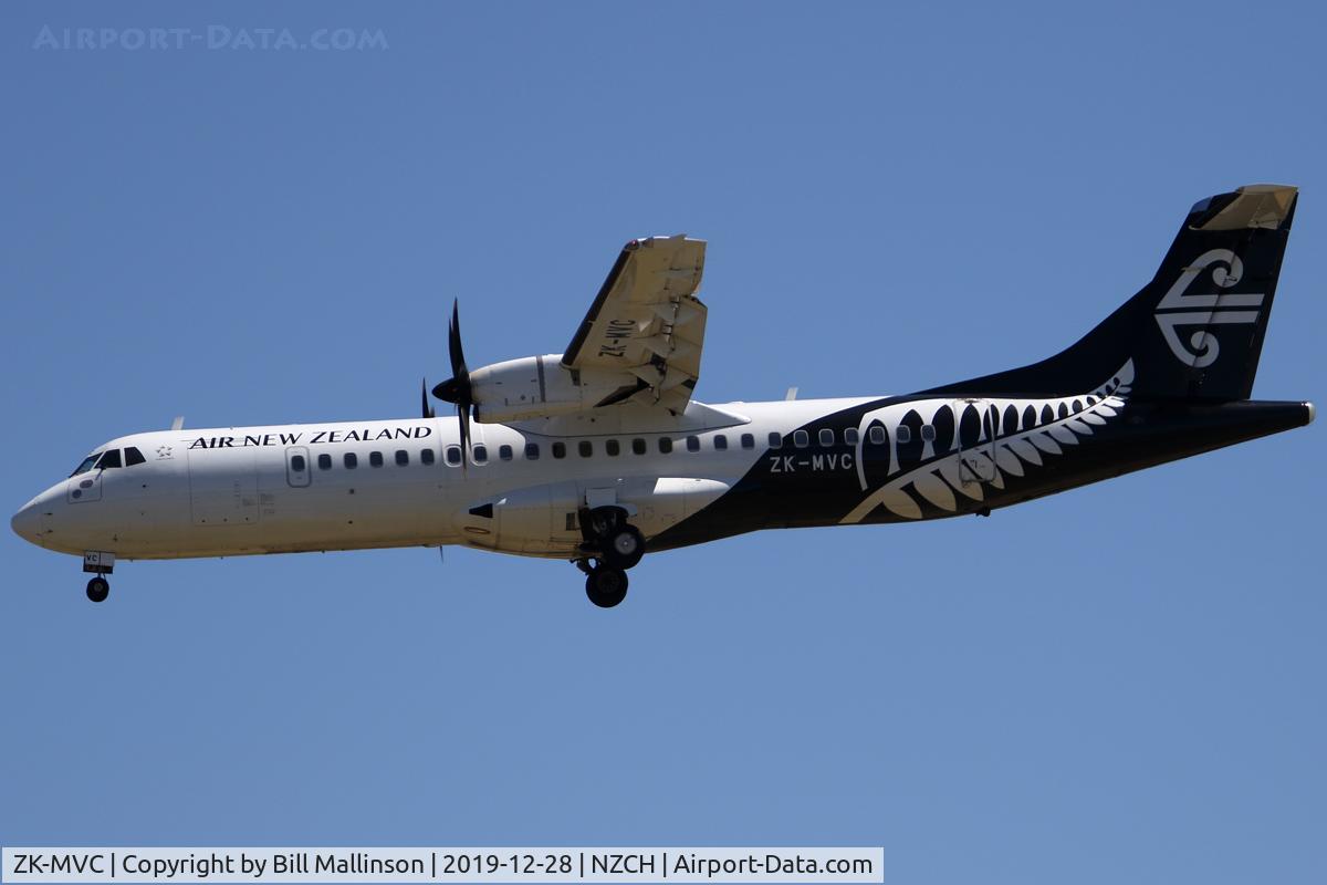 ZK-MVC, 2013 ATR 72-600 C/N 1084, NZ5847 from NSN