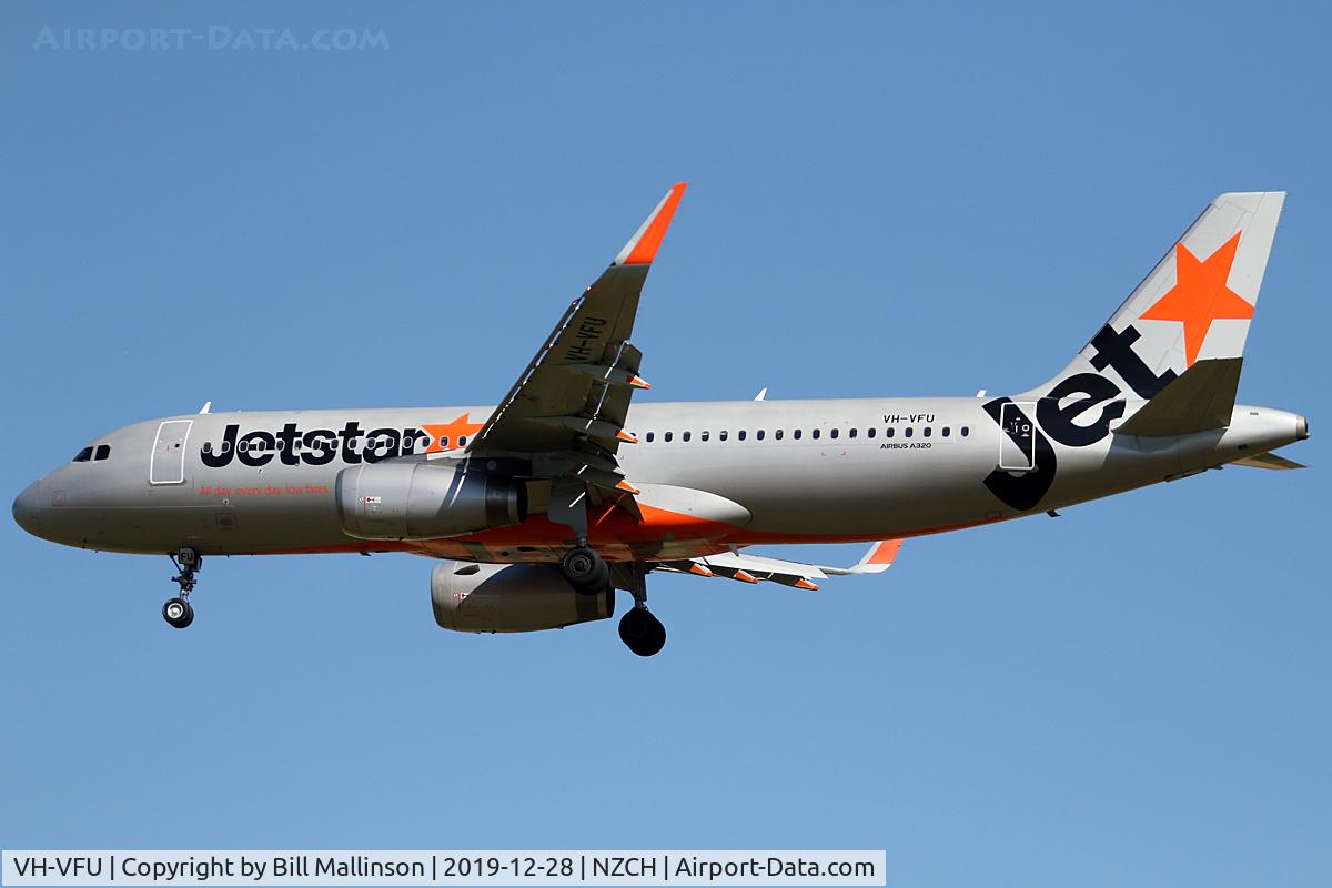 VH-VFU, 2013 Airbus A320-232 C/N 5814, JQ229 from AKL