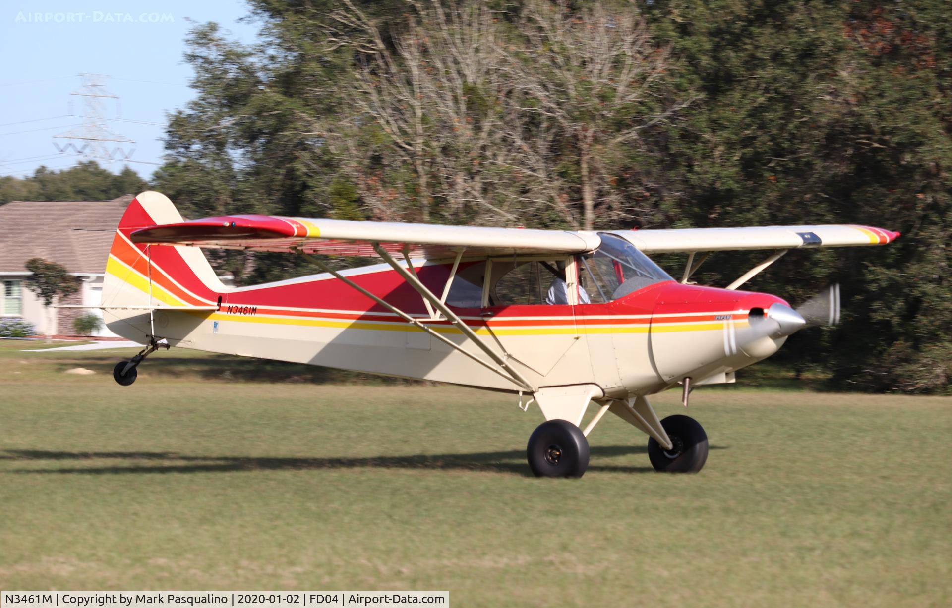 N3461M, 1947 Piper PA-12 Super Cruiser C/N 12-2316, Piper PA-12