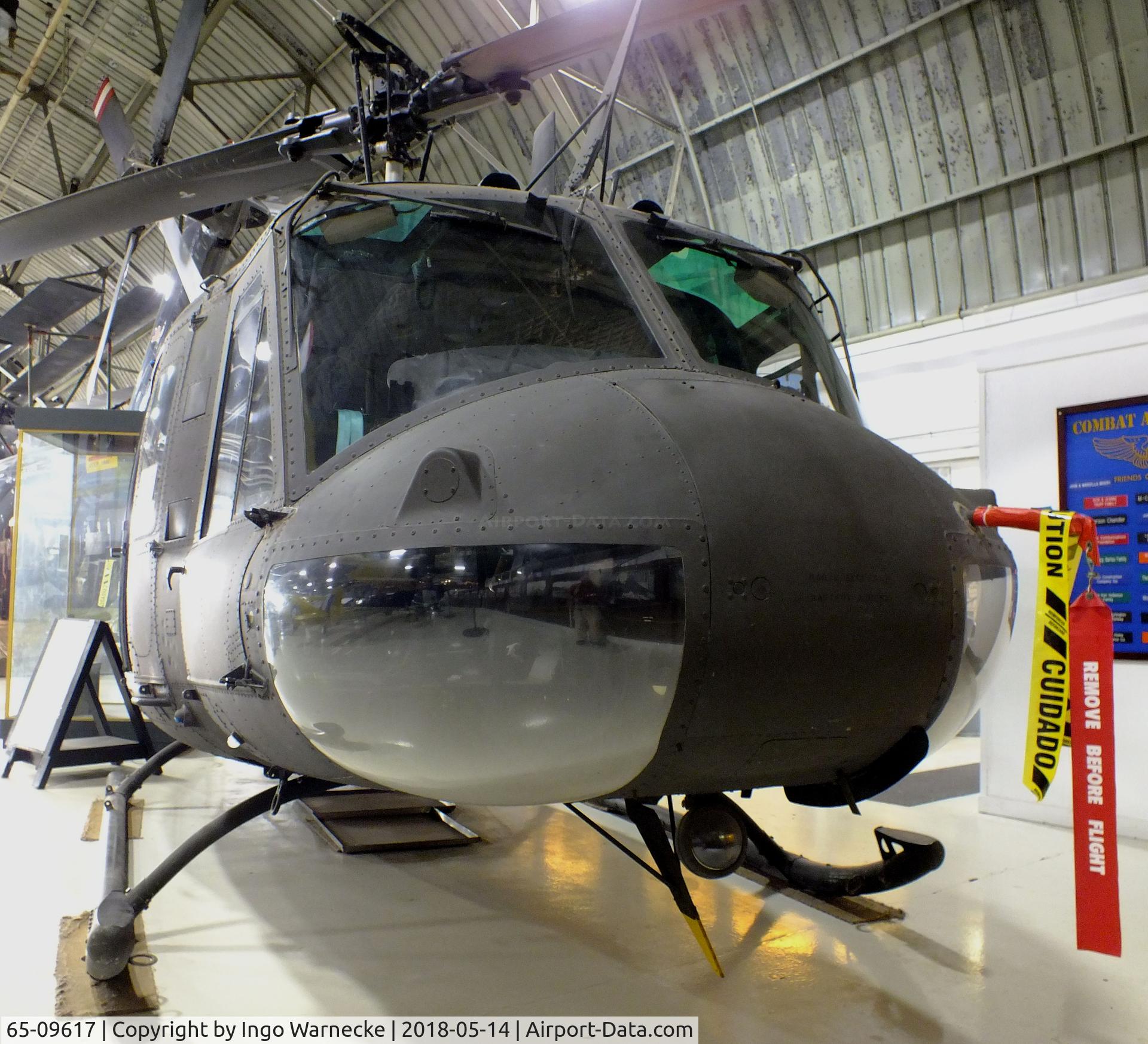 65-09617, 1965 Bell UH-1H Iroquois C/N 4661, Bell UH-1H Iroquois (upgraded from UH-1D) at the Combat Air Museum, Topeka KS