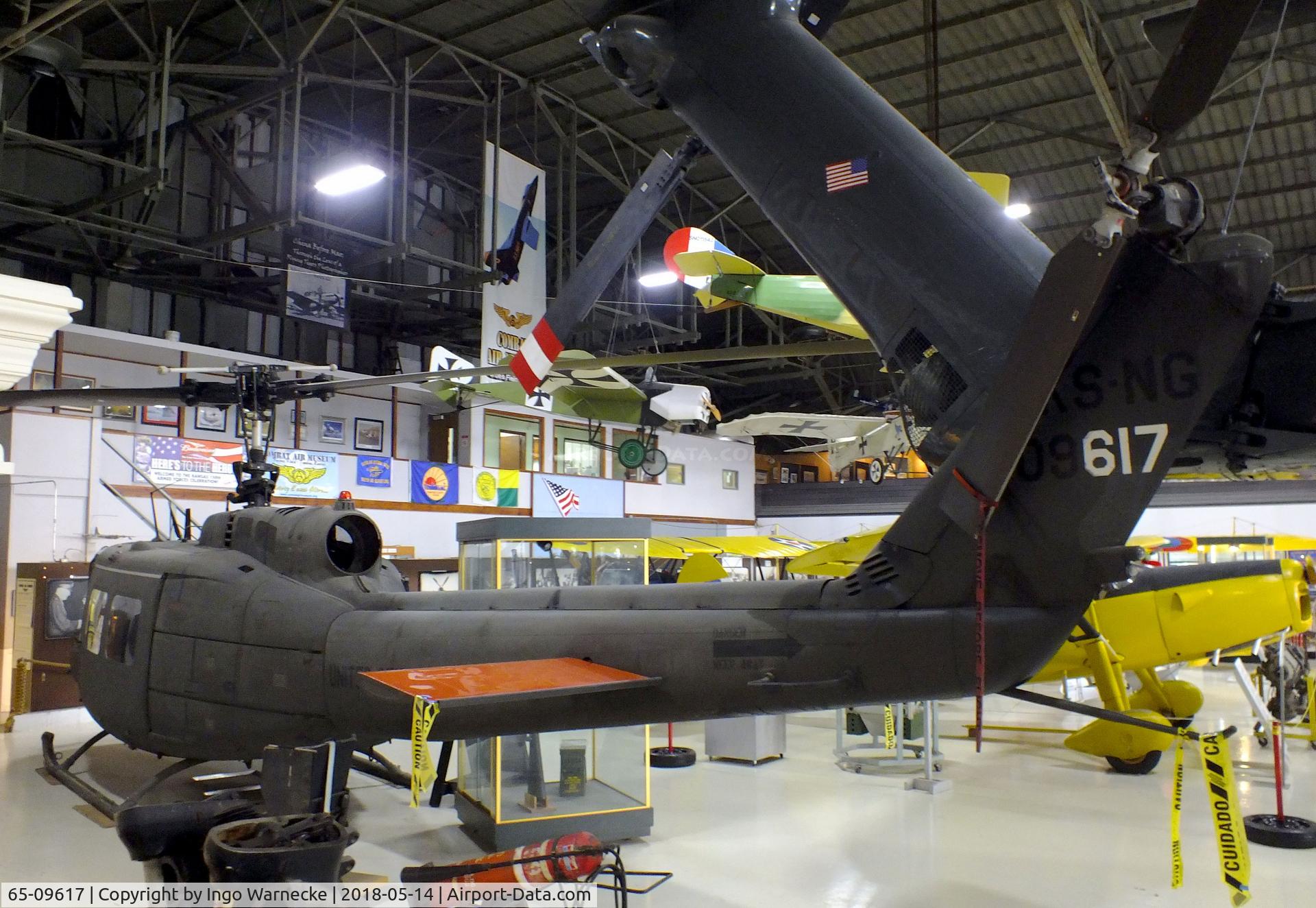 65-09617, 1965 Bell UH-1H Iroquois C/N 4661, Bell UH-1H Iroquois (upgraded from UH-1D) at the Combat Air Museum, Topeka KS