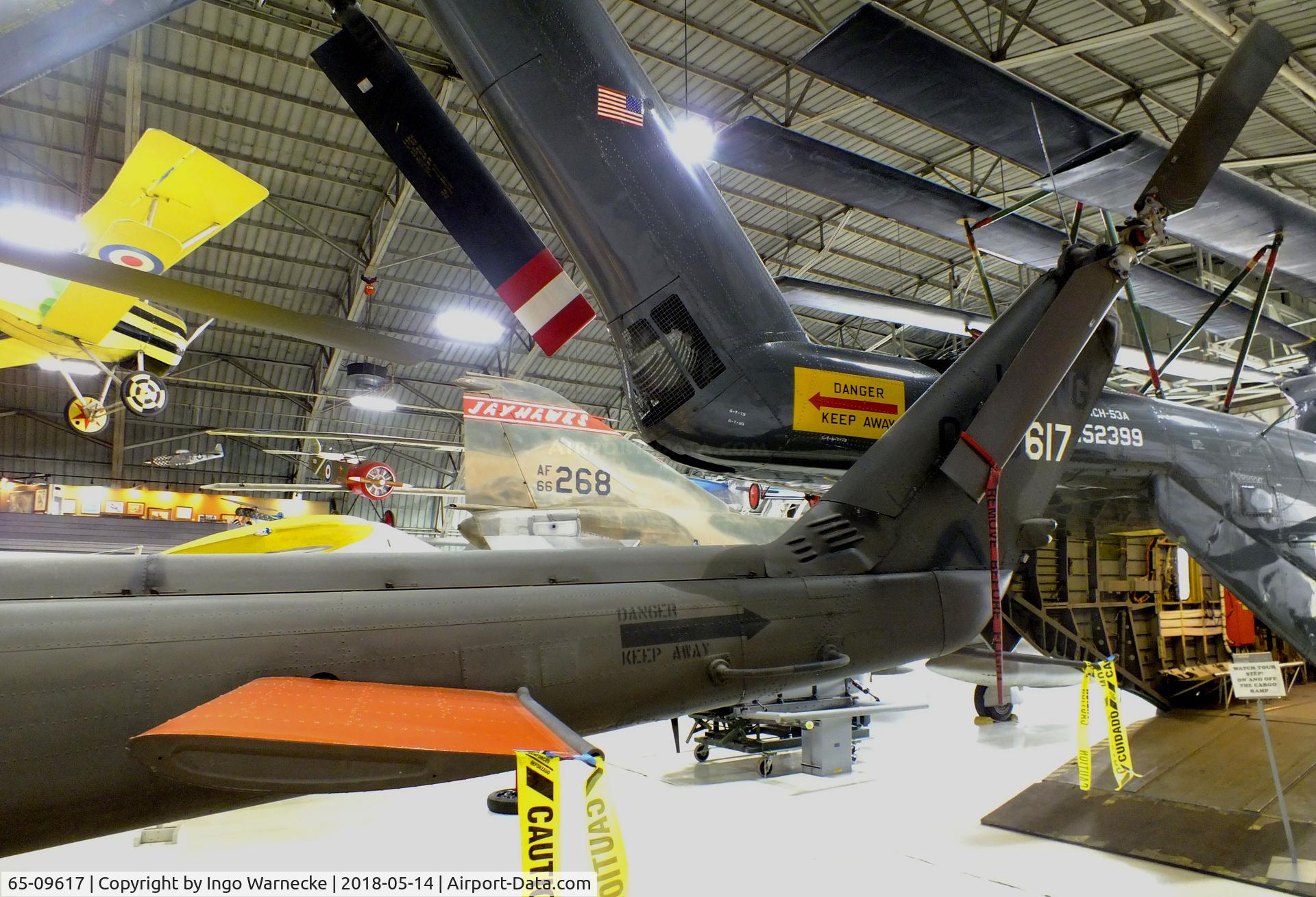 65-09617, 1965 Bell UH-1H Iroquois C/N 4661, Bell UH-1H Iroquois (upgraded from UH-1D) at the Combat Air Museum, Topeka KS