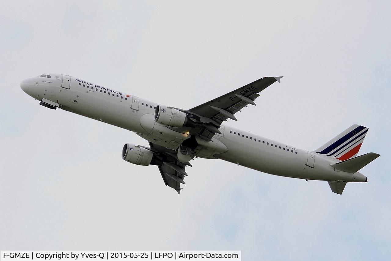 F-GMZE, 1995 Airbus A321-111 C/N 544, Airbus A321-111, Take off rwy 24, Paris-Orly Airport (LFPO-ORY)