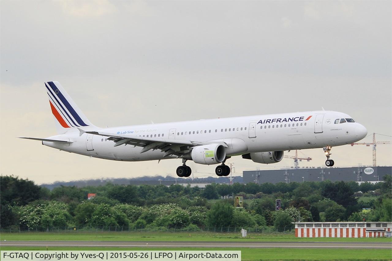 F-GTAQ, 2008 Airbus A321-211 C/N 3399, Airbus A321-211, On final rwy 06, Paris-Orly airport (LFPO-ORY)
