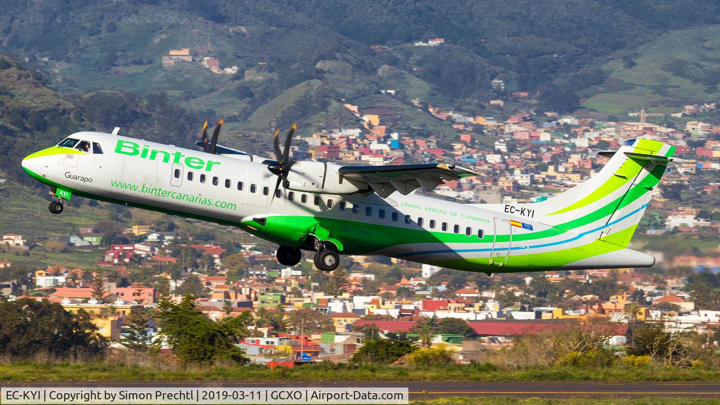 EC-KYI, 2009 ATR 72-212A C/N 850, EC-KYI @ Tenerife Norte Airport