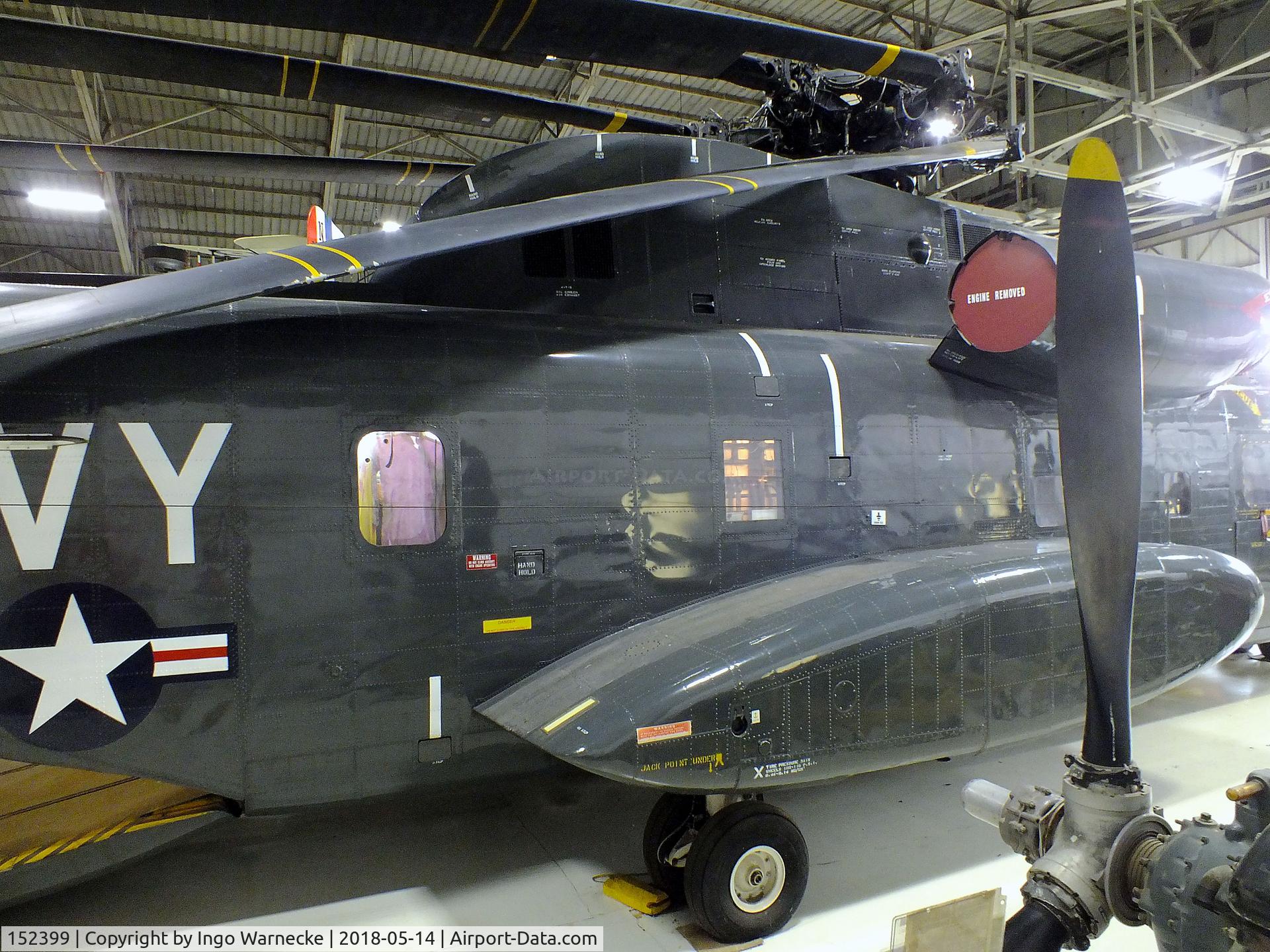 152399, Sikorsky CH-53A Sea Stallion C/N 65-026, Sikorsky CH-53A Sea Stallion (became NCH-53A while used by NASA) at the Combat Air Museum, Topeka KS