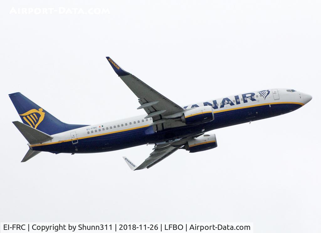 EI-FRC, 2016 Boeing 737-8AS C/N 62690, Climbing after take off from rwy 32R