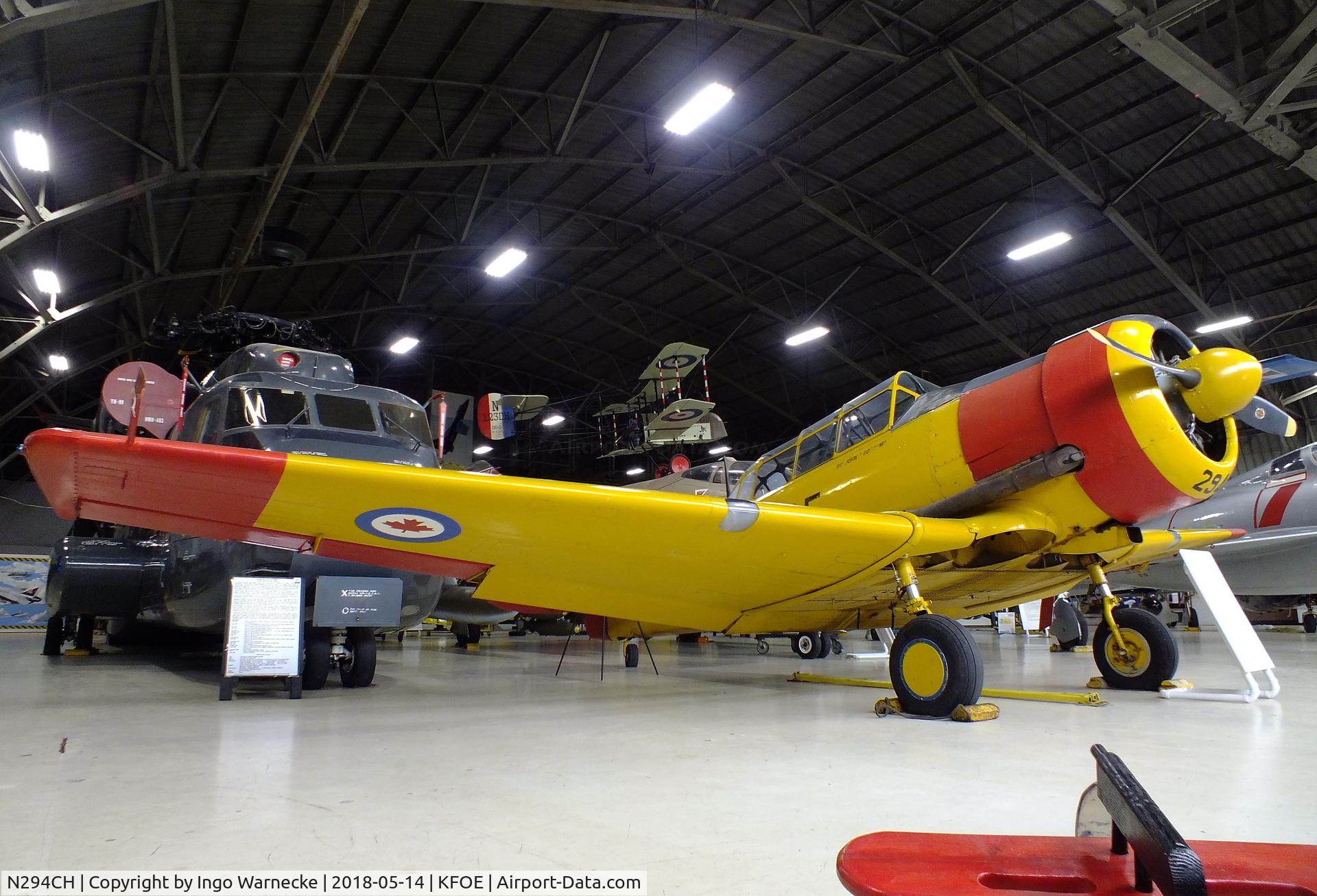 N294CH, 1947 Canadian Car & Foundry Harvard MK IV C/N CCF4-85, Canadian Car & Foundry (CCF) Harvard Mk4 (North American T-6) at the Combat Air Museum, Topeka KS