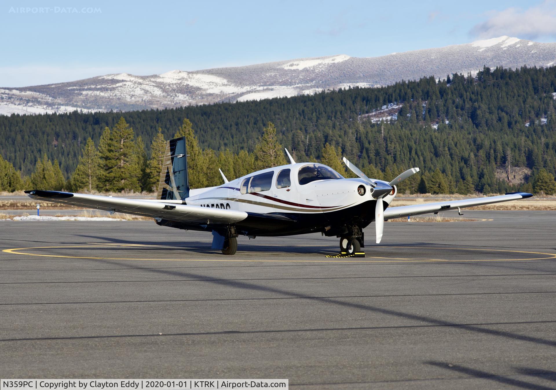 N359PC, 2006 Mooney M20TN Acclaim C/N 31-0004, Truckee Airport California 2019.