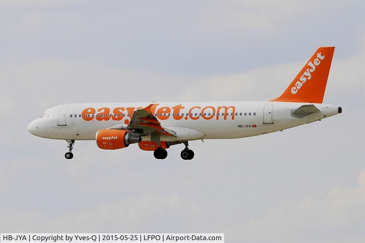 HB-JYA, 2010 Airbus A320-214 C/N 4250, Airbus A320-214, On final rwy 26, Paris Orly Airport (LFPO-ORY)