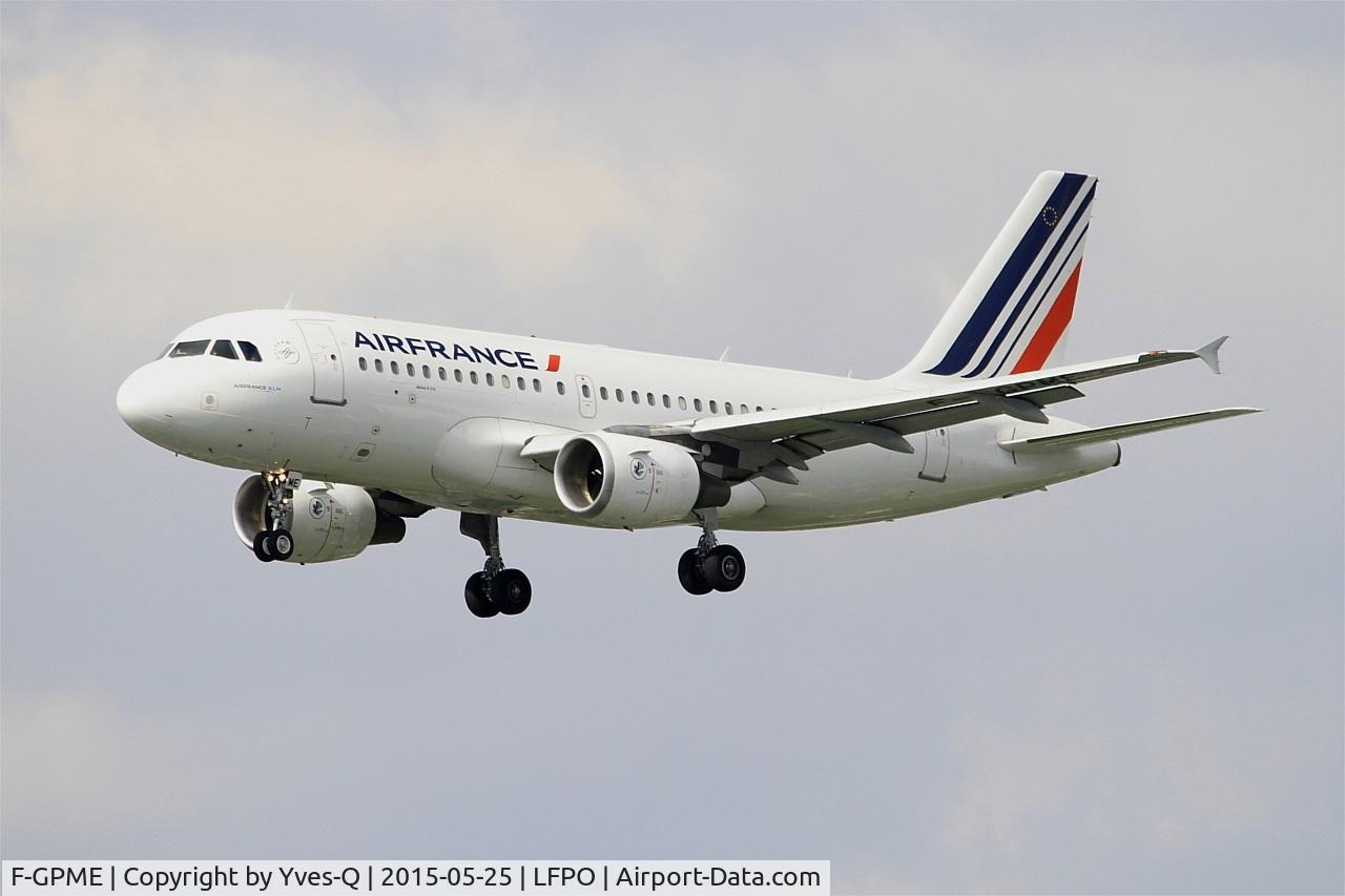 F-GPME, 1996 Airbus A319-113 C/N 625, Airbus A319-113, Short approach Rwy 26, Paris-Orly Airport (LFPO-ORY)