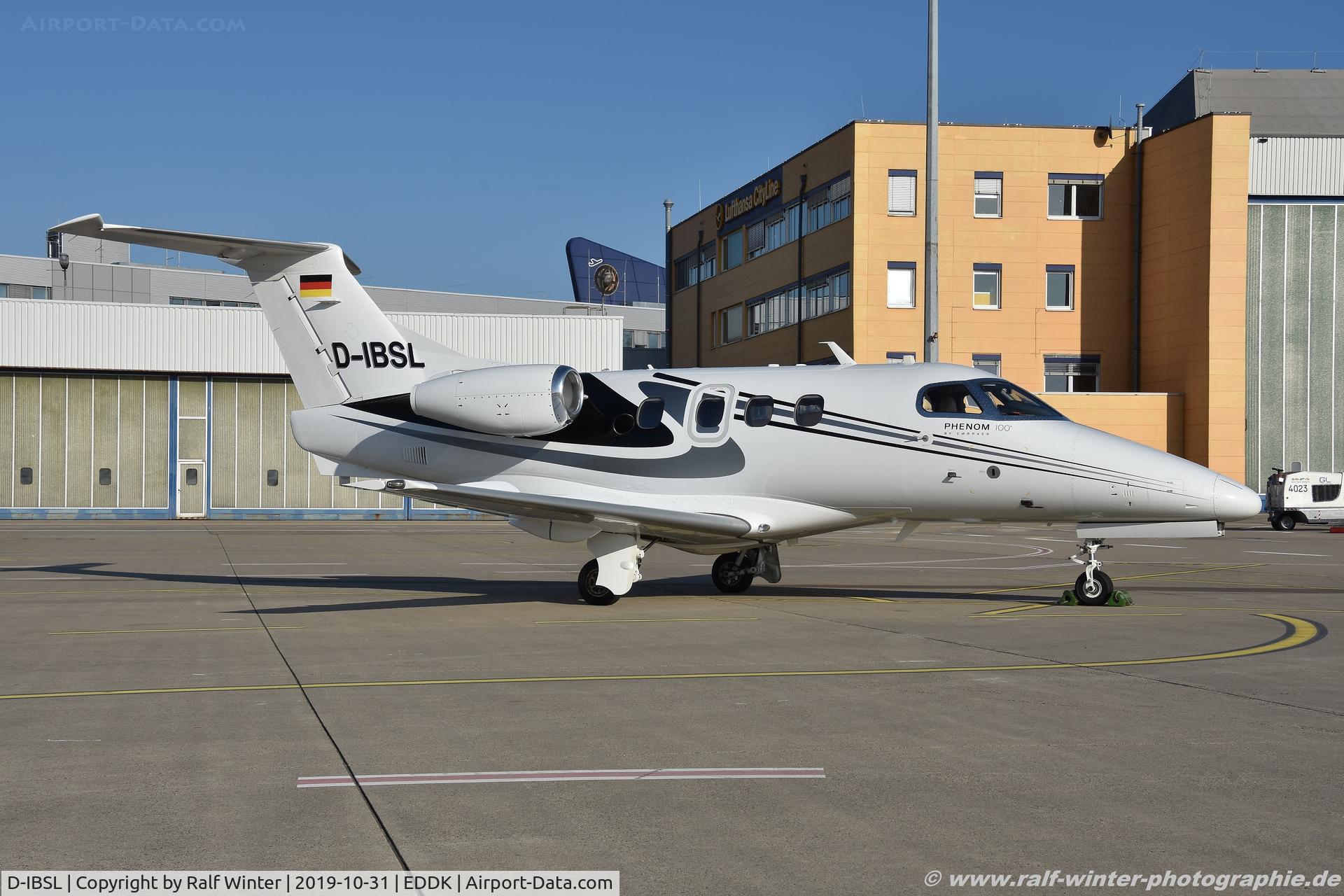 D-IBSL, 2013 Embraer EMB-500 Phenom 100 C/N 50000295, Embraer Phenom 100 EMB-500 - Avia Mobil GmbH - 50000295 - D-IBSL - 31.10.2019 - CGN