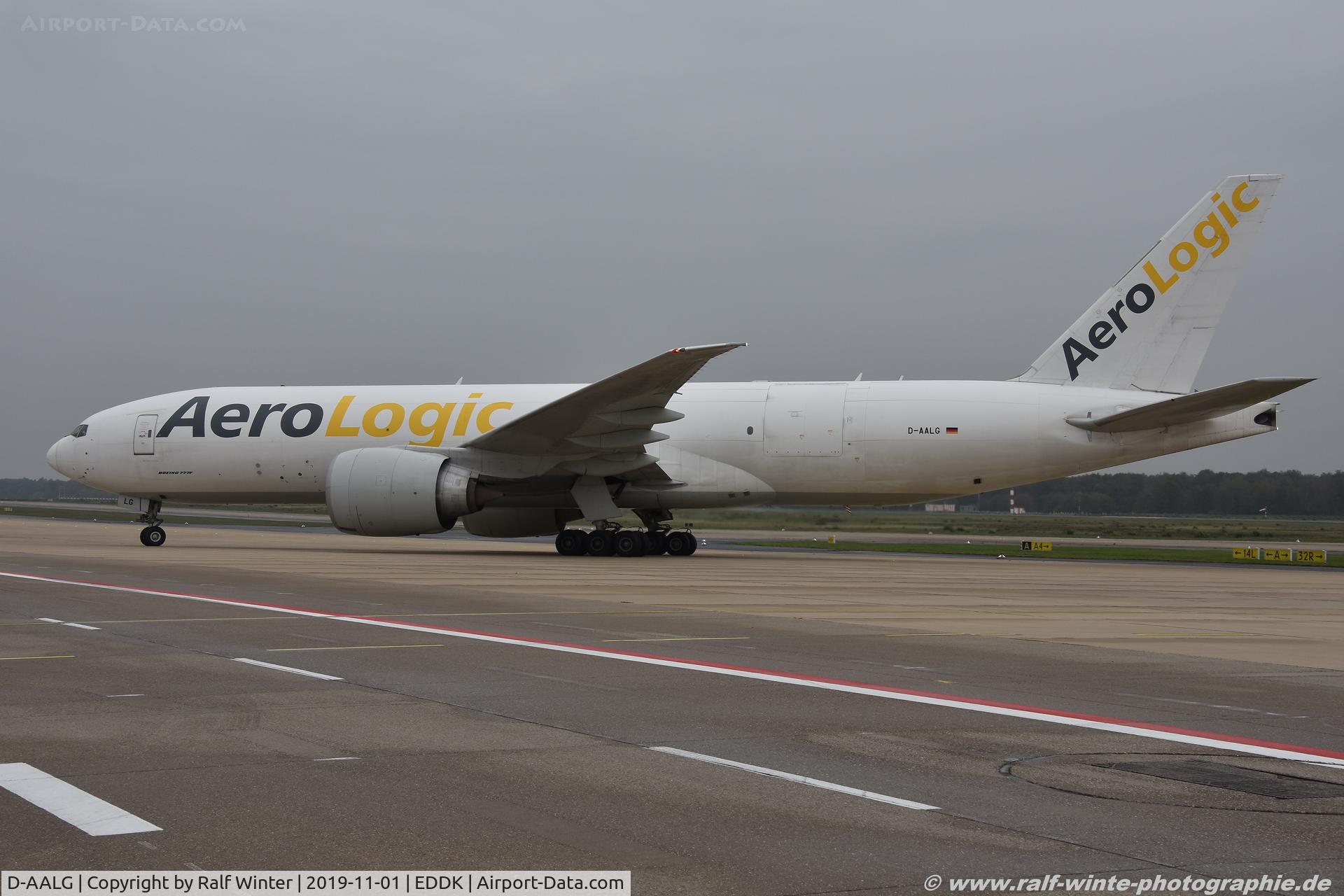 D-AALG, 2010 Boeing 777-FZN C/N 36199, Boeing 777-FZN - 3S BOX Aerologic - 36199 - D-AALG - 01.11.2019 - CGN