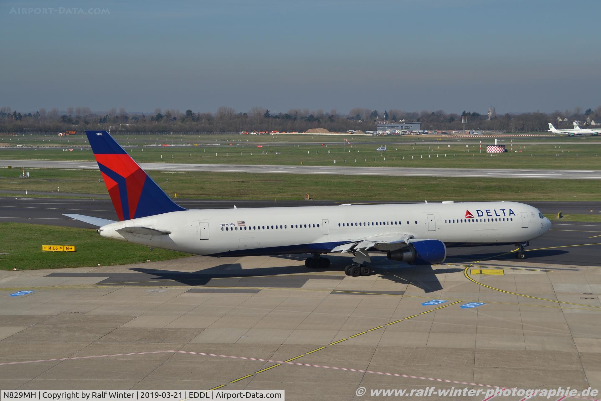 N829MH, 2000 Boeing 767-432/ER C/N 29700, Boeing 767-432ER - DL DAL Delta Air Lines - 29700 - N829MH - 21.03.2019 - DUS