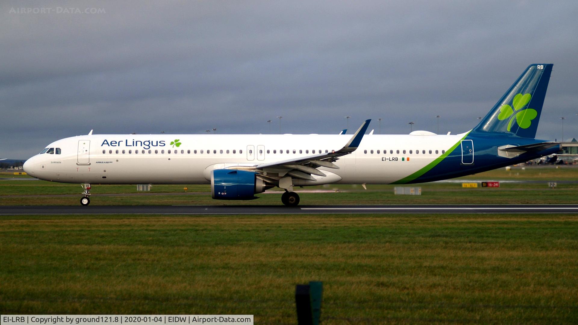 EI-LRB, 2019 Airbus A321-253NX C/N 8909, EI-LRB Rolling On Runway 28 At Dublin Airport