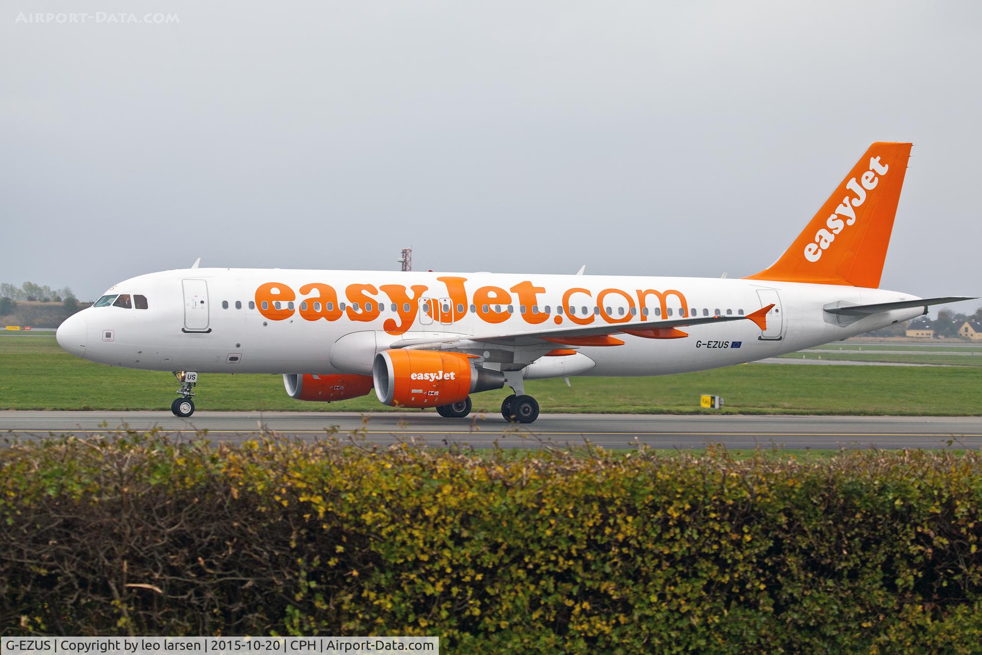 G-EZUS, 2012 Airbus A320-214 C/N 5104, copenmhagen 20.10.2015