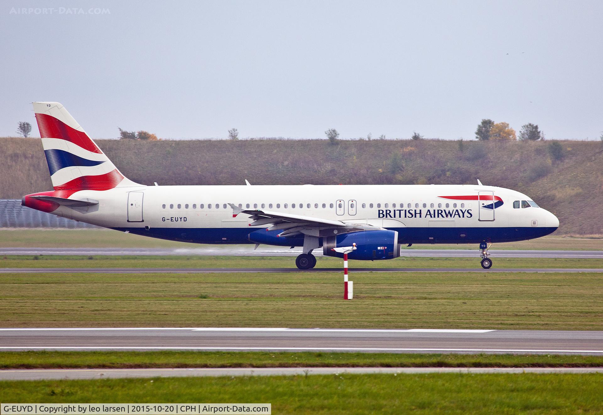 G-EUYD, 2008 Airbus A320-232 C/N 3726, Copenhagen 20.10.2015