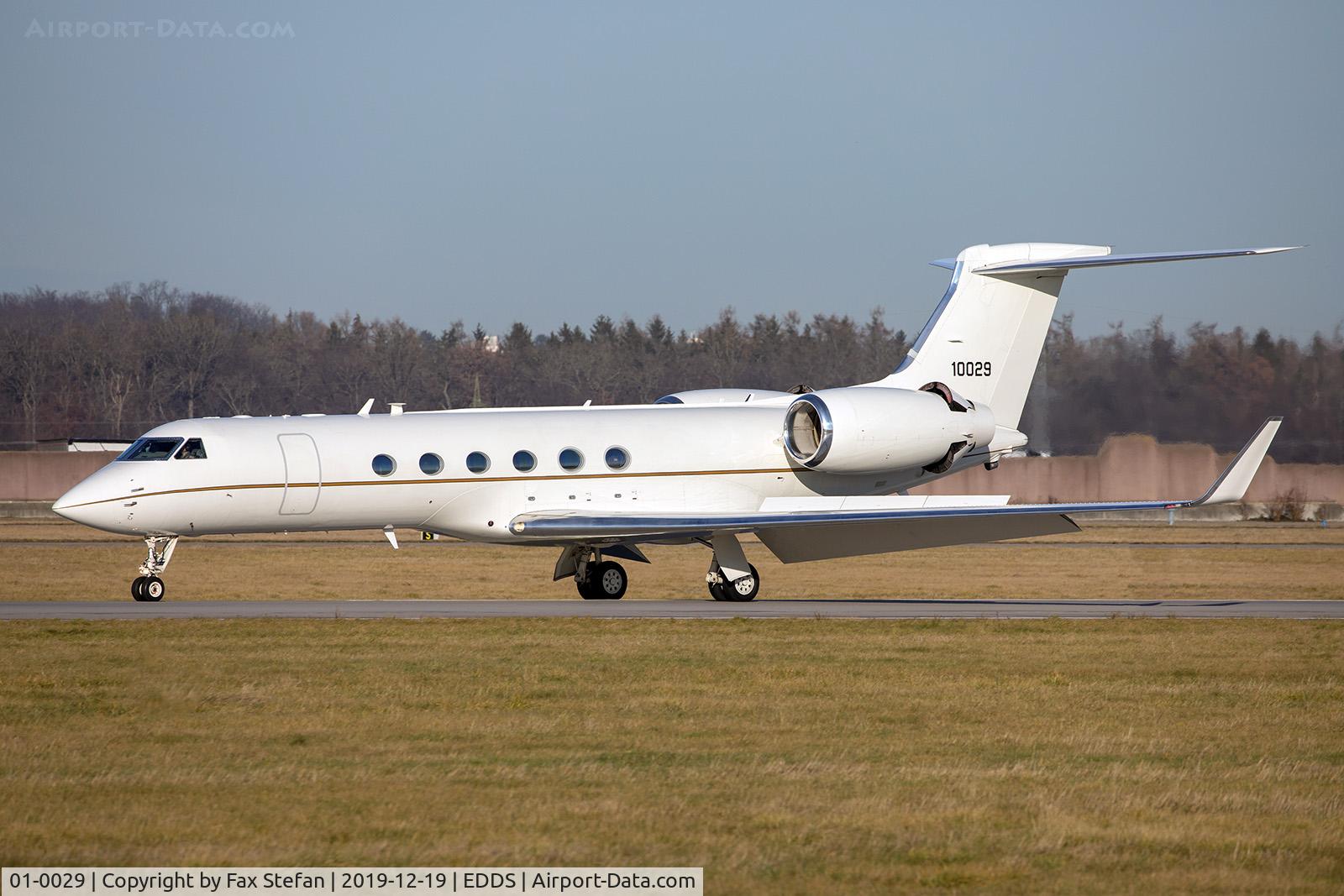 01-0029, 2002 Gulfstream C-37A C/N 624, arr Stuttgart