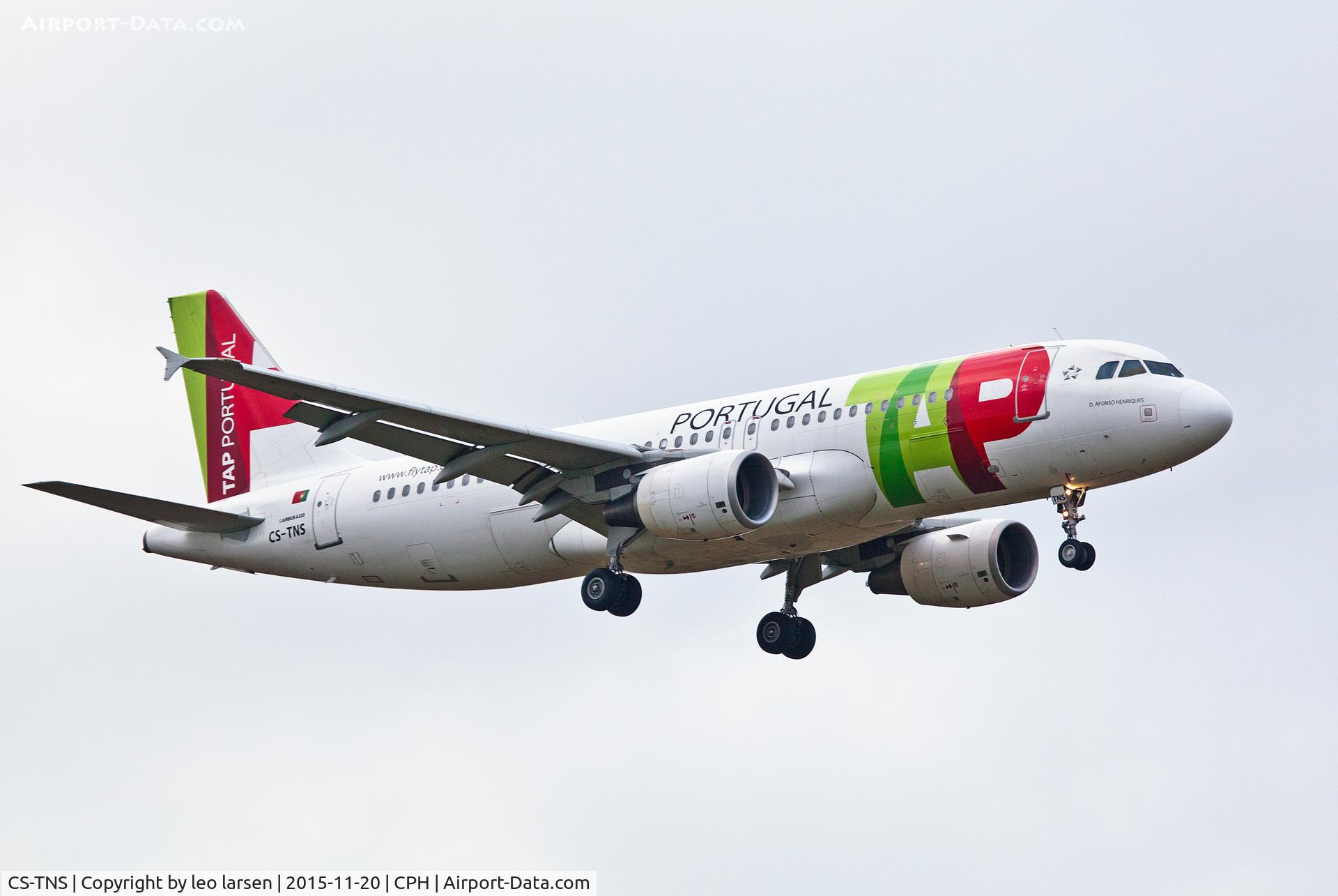 CS-TNS, 2009 Airbus A320-214 C/N 4021, Copenhagen 20.11.2015