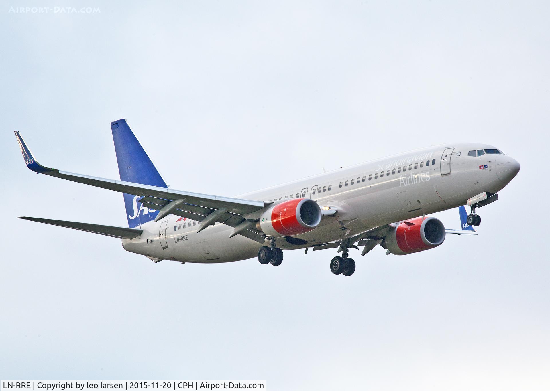 LN-RRE, 2008 Boeing 737-85P C/N 35706, Copenhagen 20.11.2015 L/D R-04L
