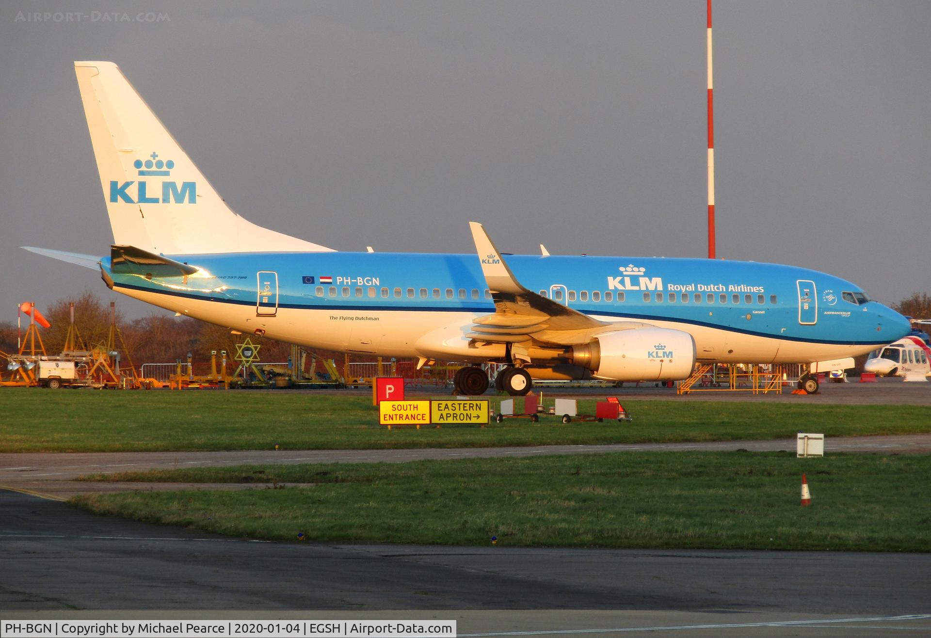 PH-BGN, 2011 Boeing 737-7K2 C/N 38125, 