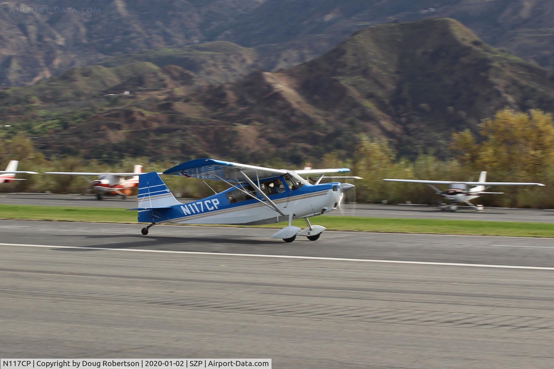 N117CP, American Champion 7GCBC Citabria C/N 1275-99, 1999 American CHAMPION 7GCBC CITABRIA, takeoff roll Rwy 22