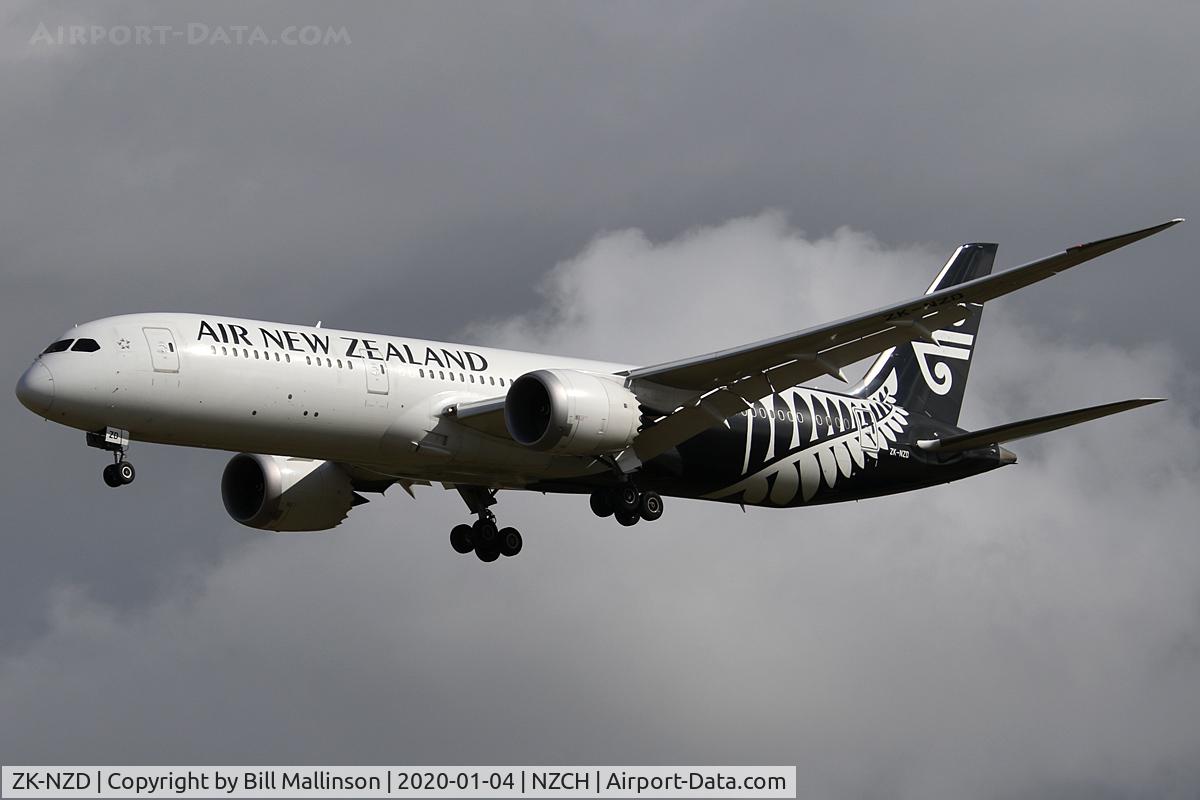 ZK-NZD, 2013 Boeing 787-9 Dreamliner C/N 41989, NZ295 from SIN