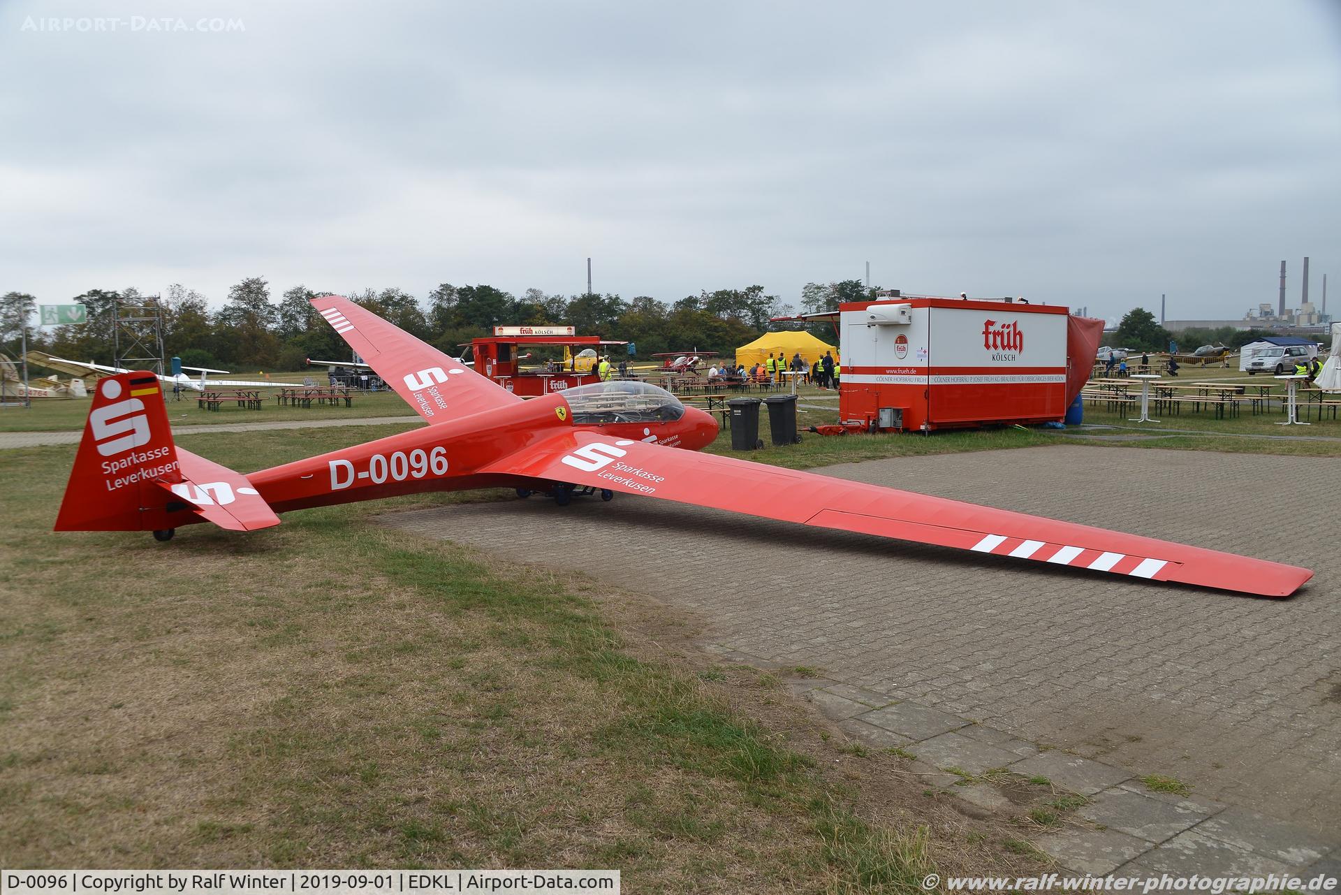 D-0096, Schleicher ASK-13 C/N Not found D-0096, Schleicher ASK-13 - Private - D-0096 - 01.09.2019 - EDKL