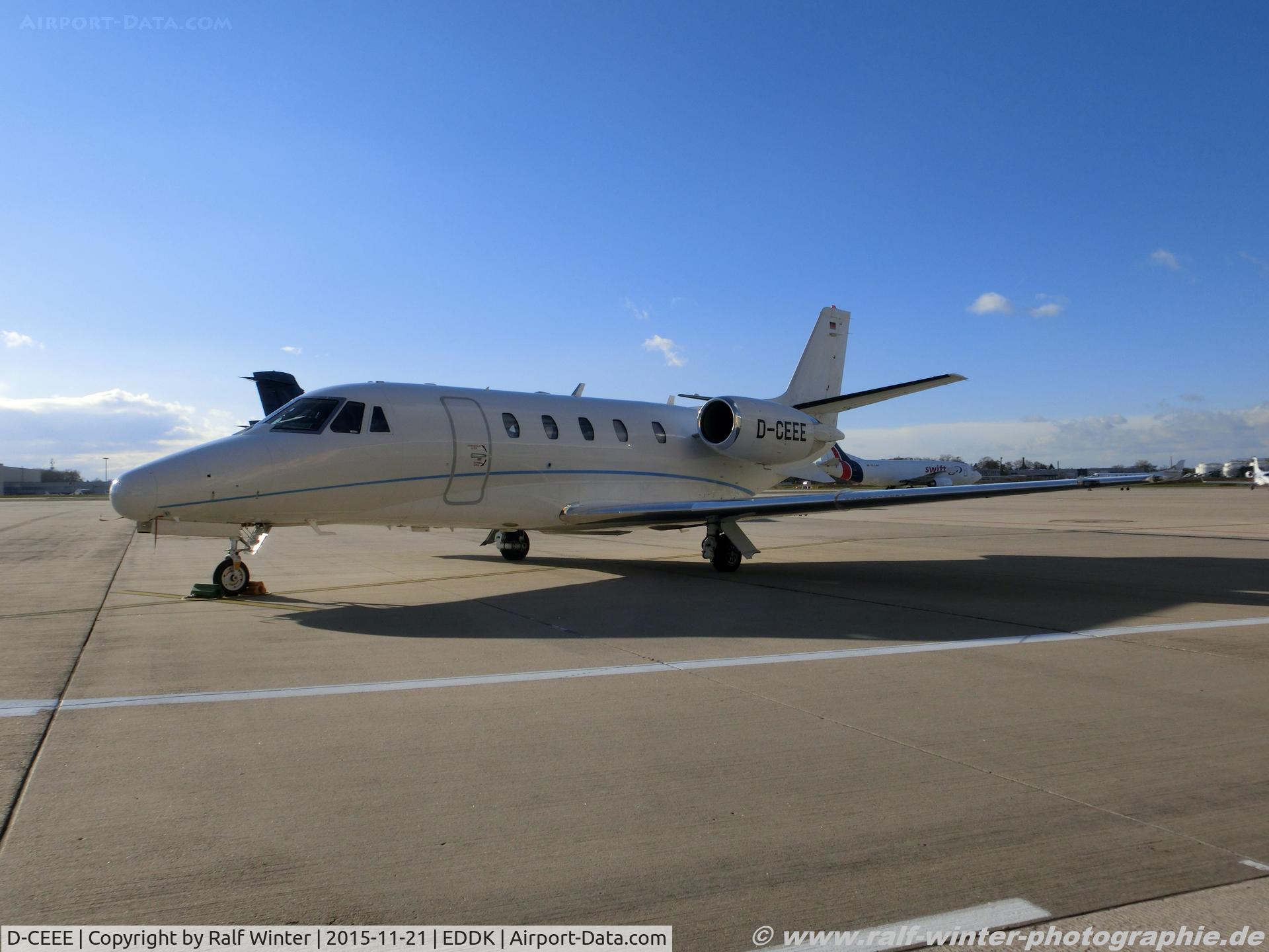 D-CEEE, 2006 Cessna 560XLS Citation Excel C/N 560-5630, Cessna 560XL Citation XLS - HTM HTM Jet Service - 560-5630 - D-CEEE - 21.11.2015 - CGN