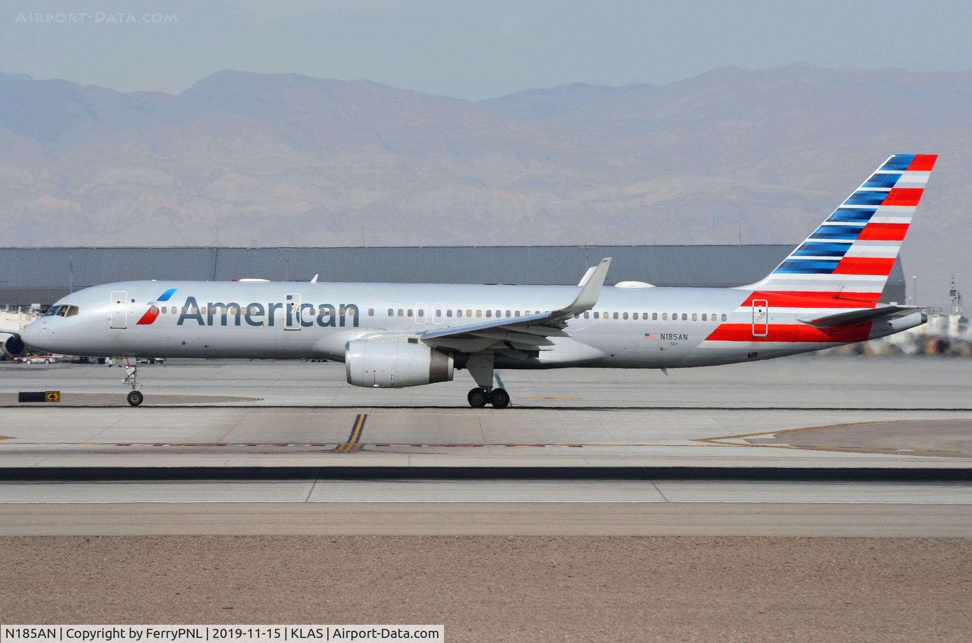 N185AN, 2001 Boeing 757-223 C/N 32379, Departure of AA B752