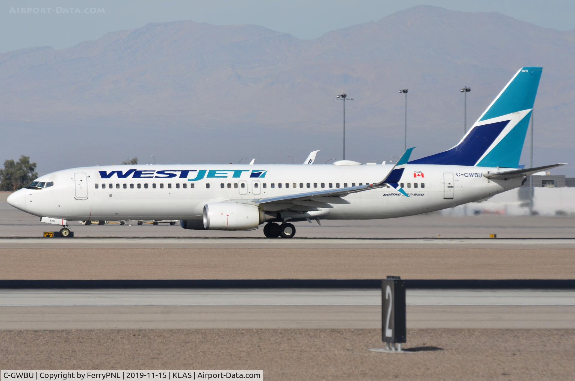 C-GWBU, 2014 Boeing 737-8CT C/N 39075, Westjet B738 departing