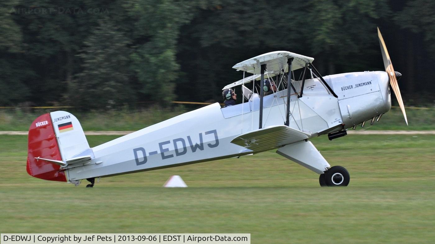 D-EDWJ, 1957 CASA 1-131E Jungmann C/N 2136, At Hahnweide.