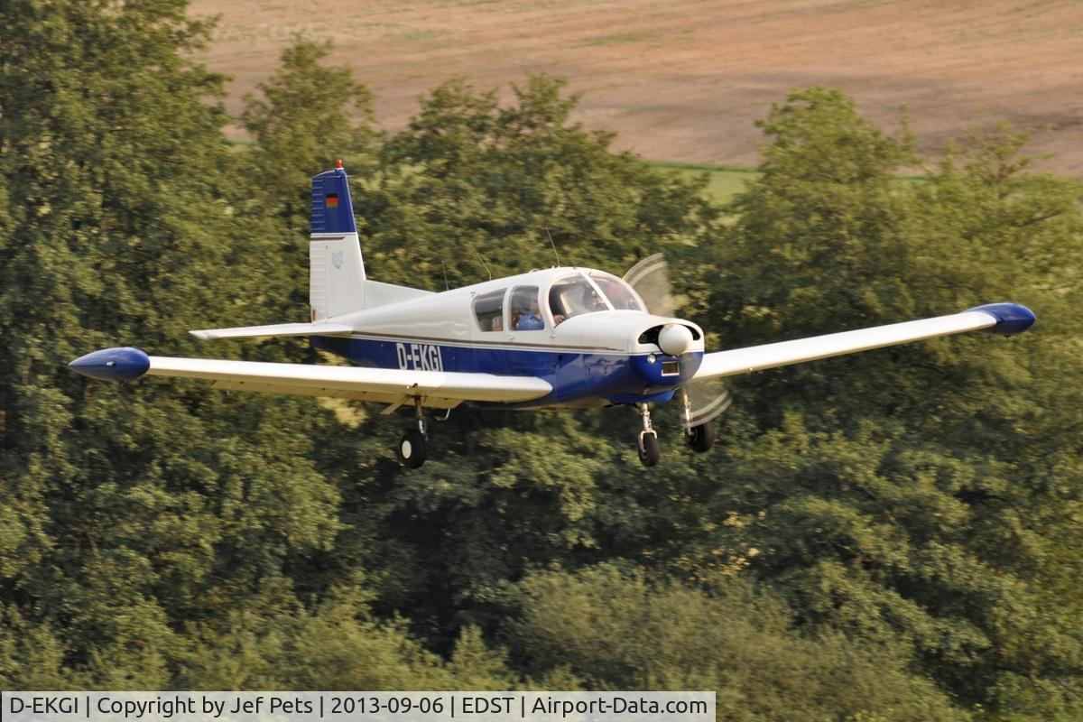 D-EKGI, SIAI-Marchetti S-205-18R C/N 365, At Hahnweide.