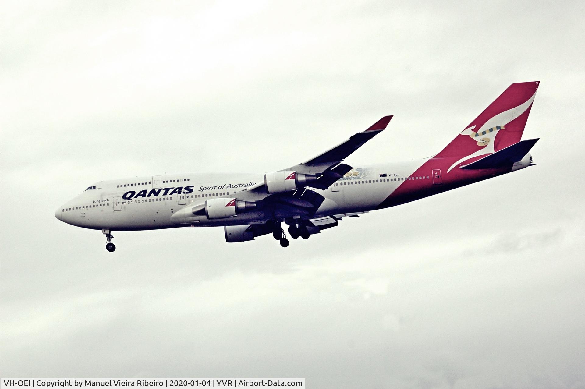 VH-OEI, 2003 Boeing 747-438/ER C/N 32913, 