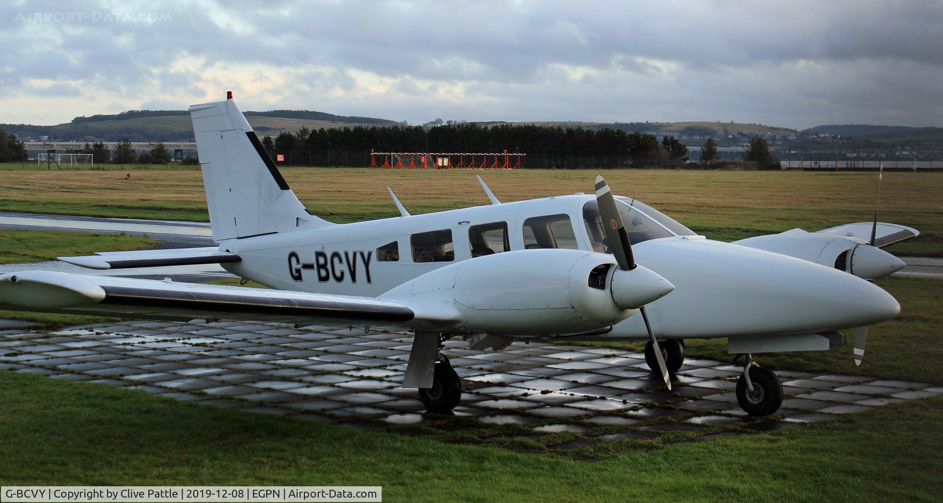 G-BCVY, 1974 Piper PA-34-200T Seneca II C/N 34-7570022, New resident at Dundee with Tayside Aviation