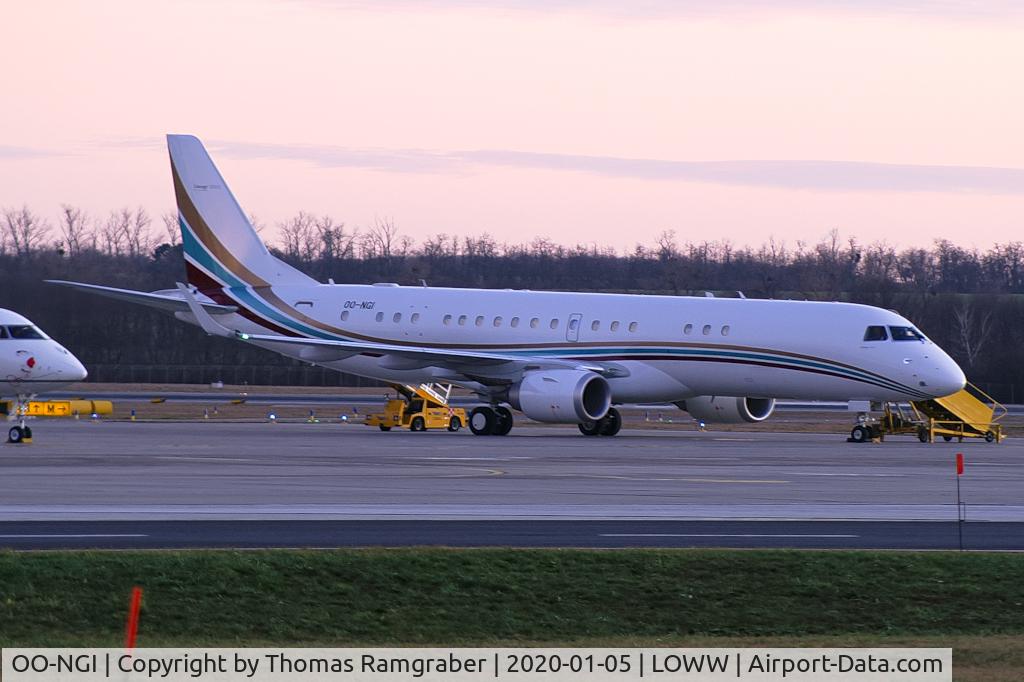 OO-NGI, 2013 Embraer ERJ-190-100ECJ Lineage 1000 C/N 19000611, Flying Service Embraer 190 Lineage 1000