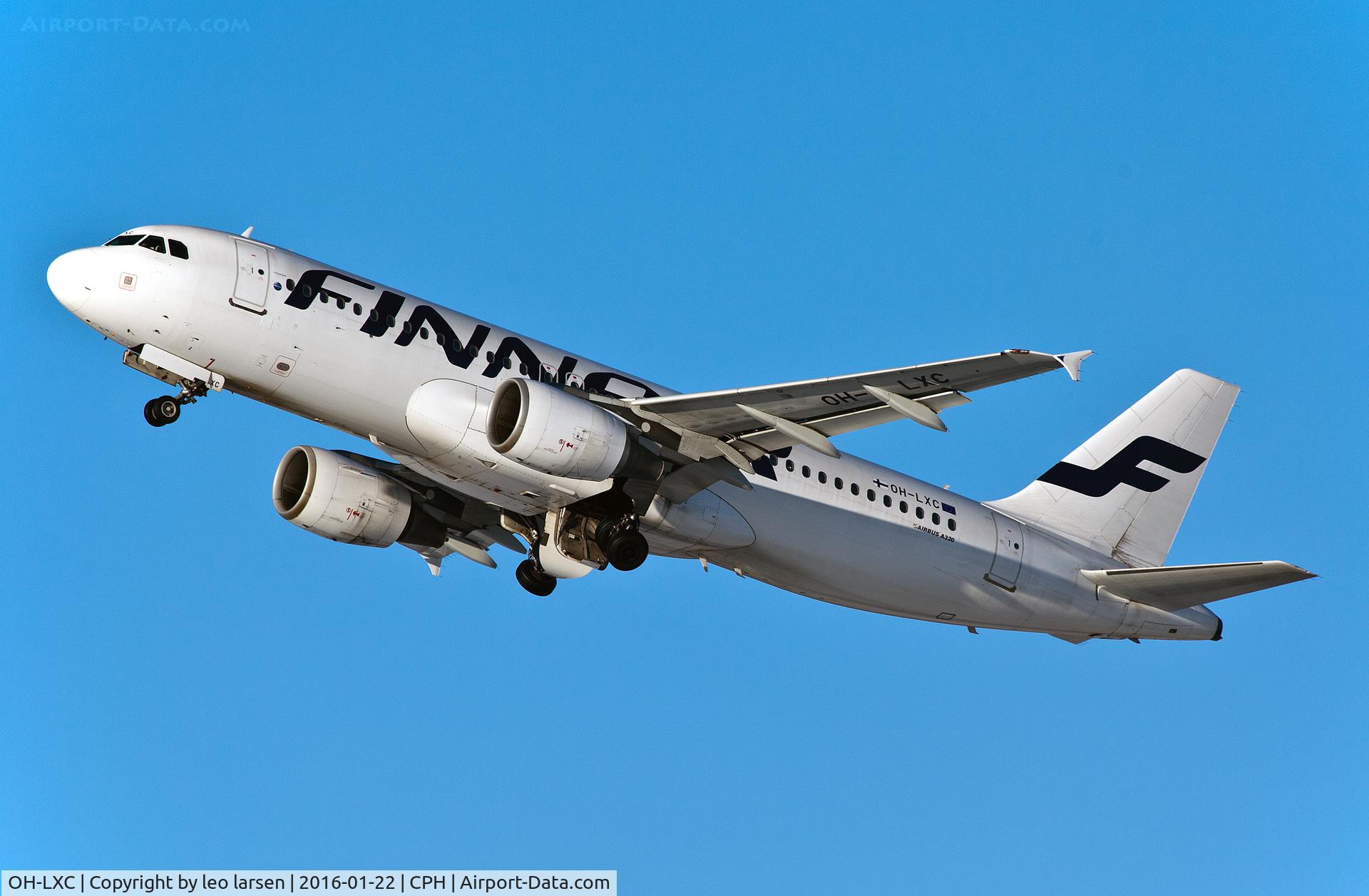 OH-LXC, 2001 Airbus A320-214 C/N 1544, Copenhagen 22.1.2016