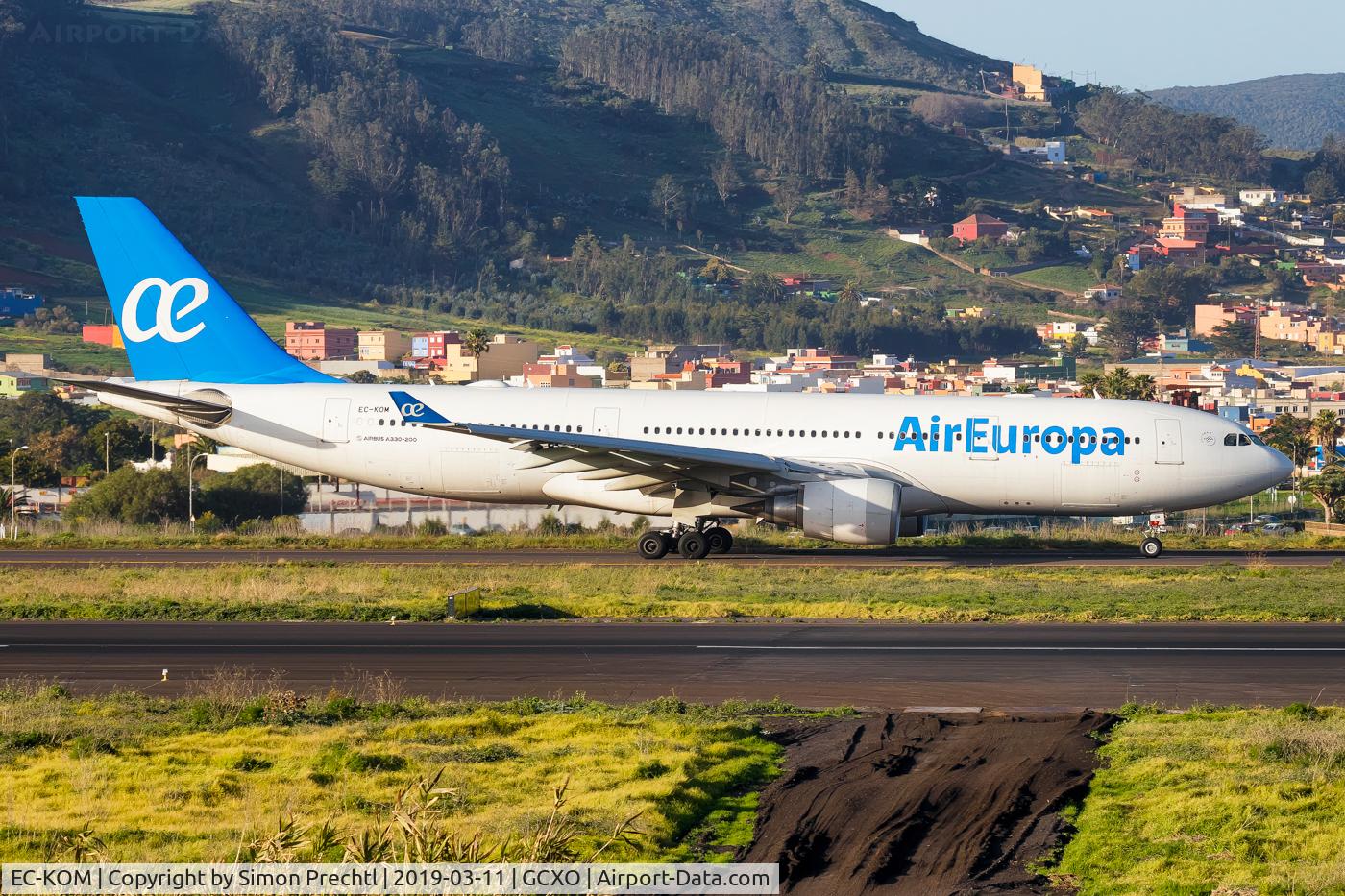 EC-KOM, 2008 Airbus A330-202 C/N 931, EC-KOM @ Tenerife Norte Airport