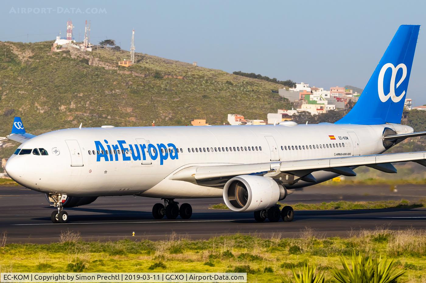 EC-KOM, 2008 Airbus A330-202 C/N 931, EC-KOM @ Tenerife Norte Airport