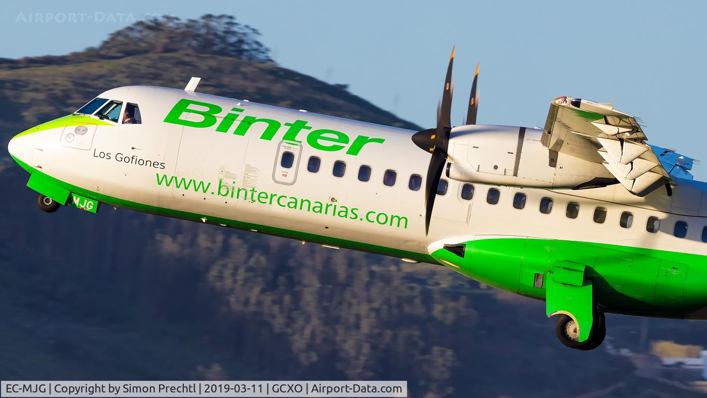 EC-MJG, 2015 ATR 72-600 (72-212A) C/N 1310, EC-MJG @ Tenerife Norte Airport