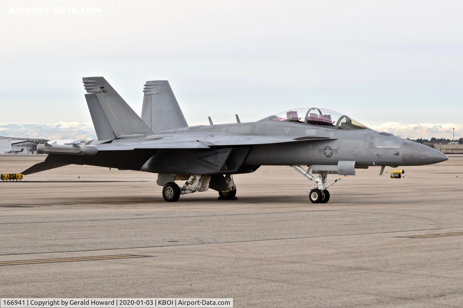 166941, Boeing EA-18G Growler C/N G-26, No squadron markings.