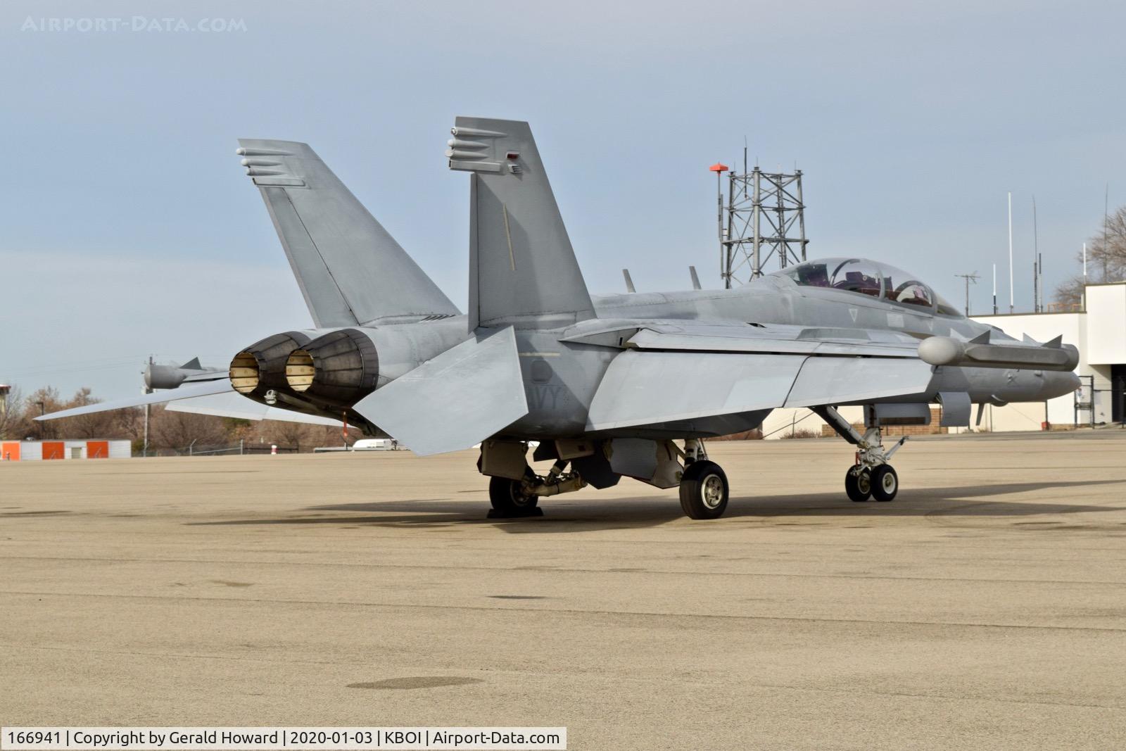 166941, Boeing EA-18G Growler C/N G-26, No squadron markings.