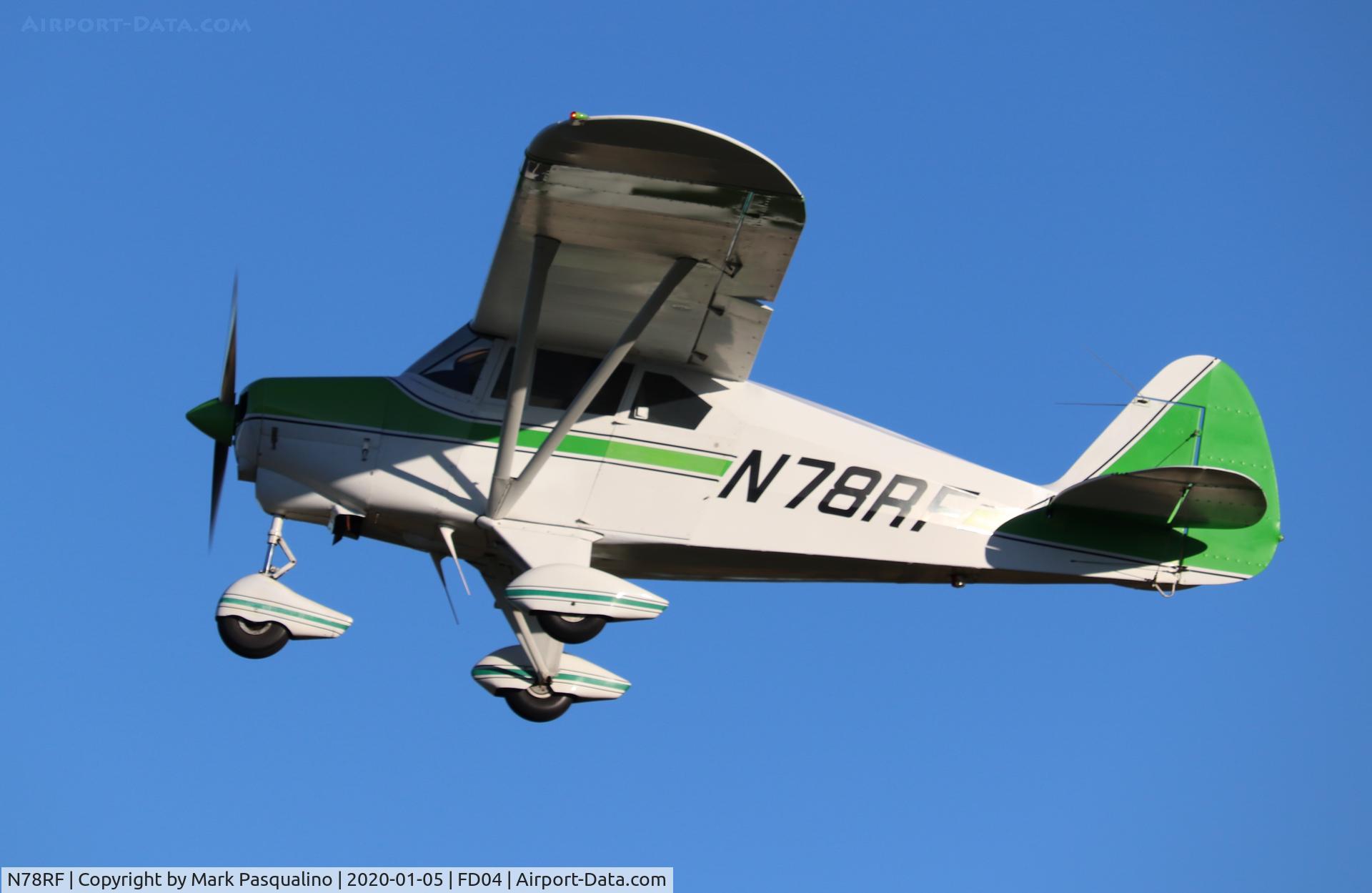 N78RF, 1958 Piper PA-22-160 Tri Pacer C/N 22-6243, Piper PA-22-160
