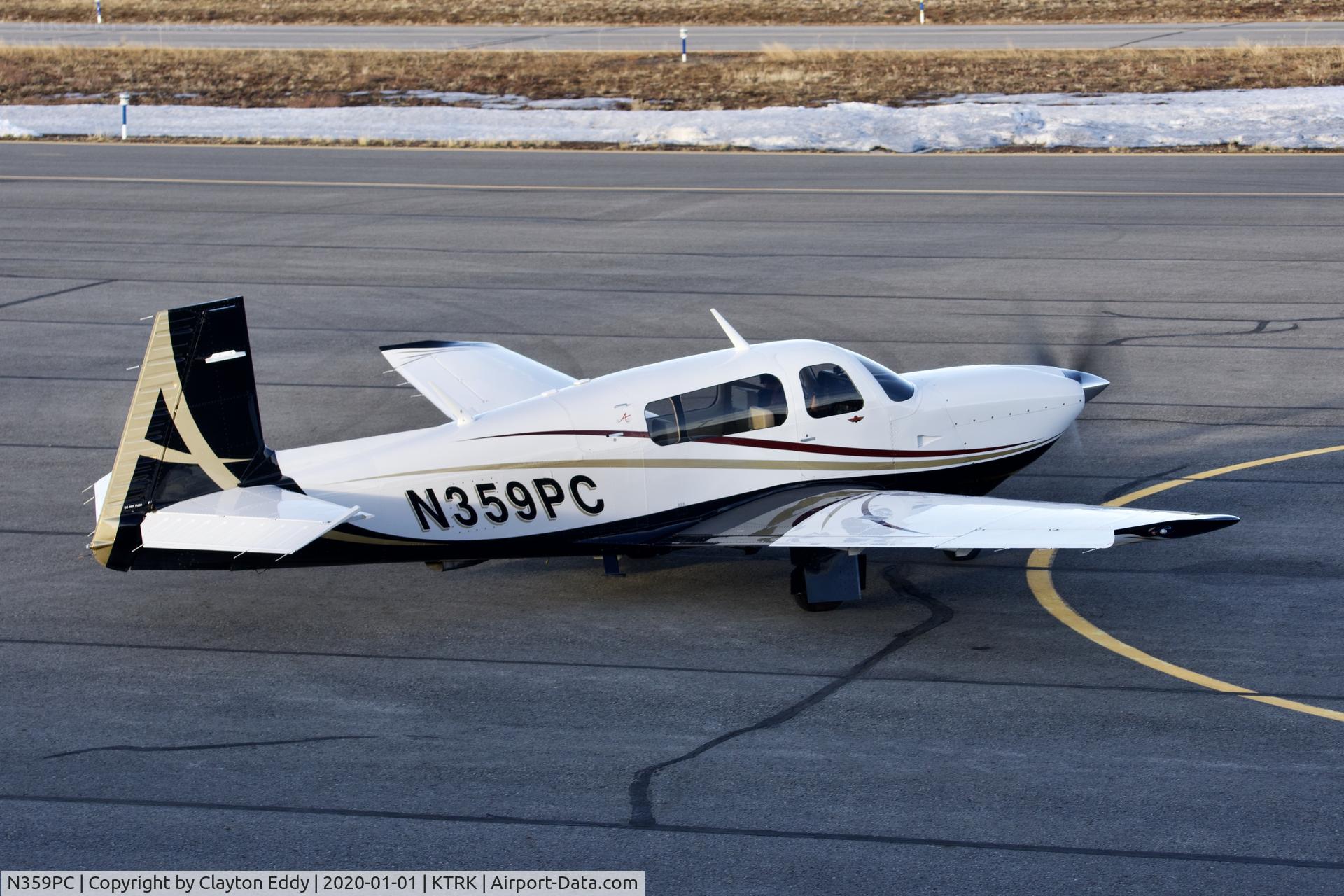 N359PC, 2006 Mooney M20TN Acclaim C/N 31-0004, Truckee Airport California 2020.