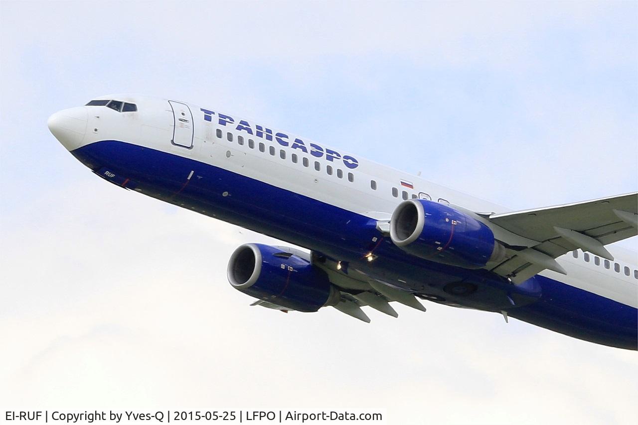 EI-RUF, 2000 Boeing 737-85P C/N 28536, Boeing 737-85P, Take off Rwy 24, Paris-Orly Airport (LFPO-ORY)