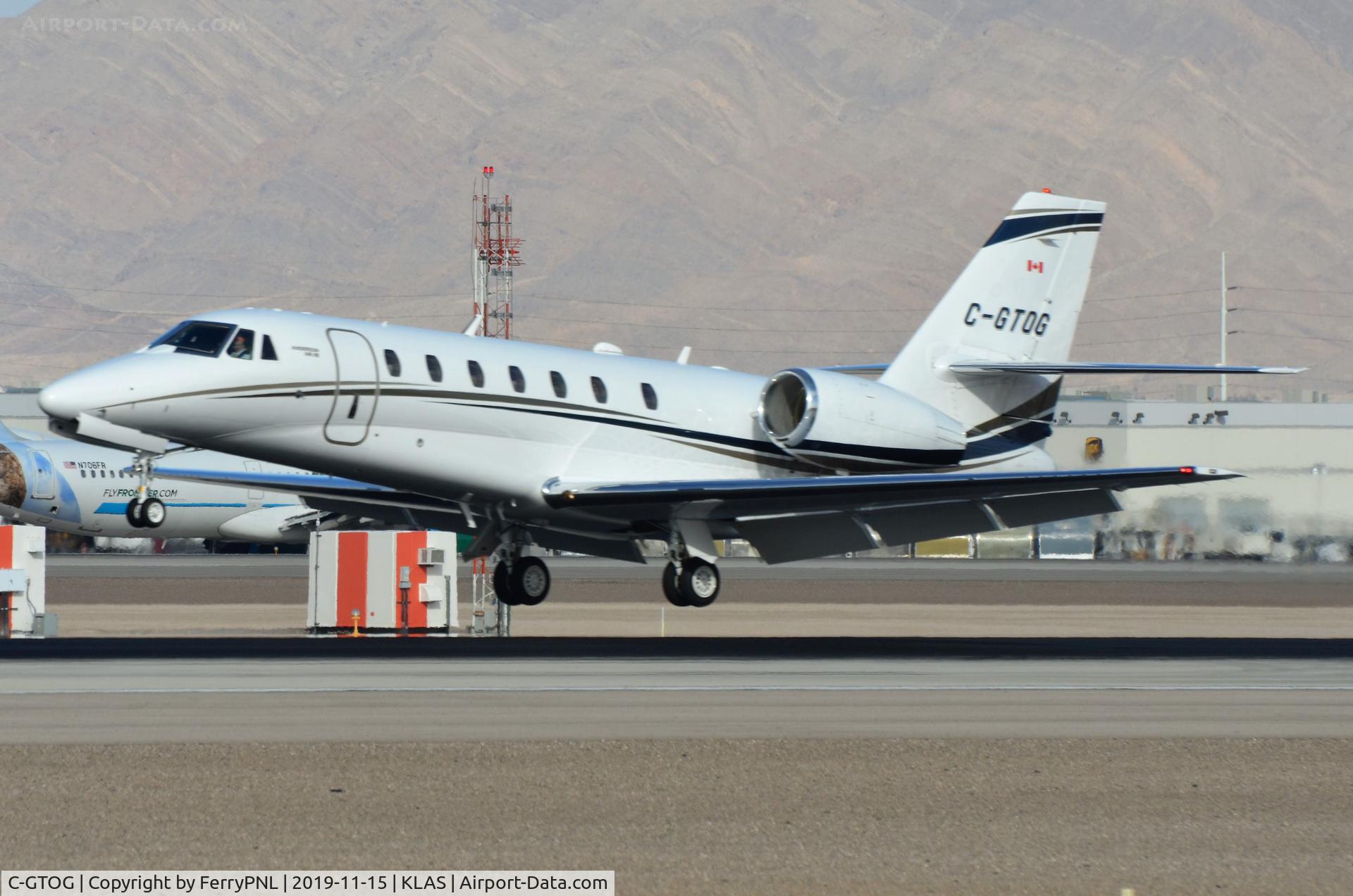 C-GTOG, 2007 Cessna 680 Citation Sovereign C/N 680-0121, Anderson Air Ce680 arriving