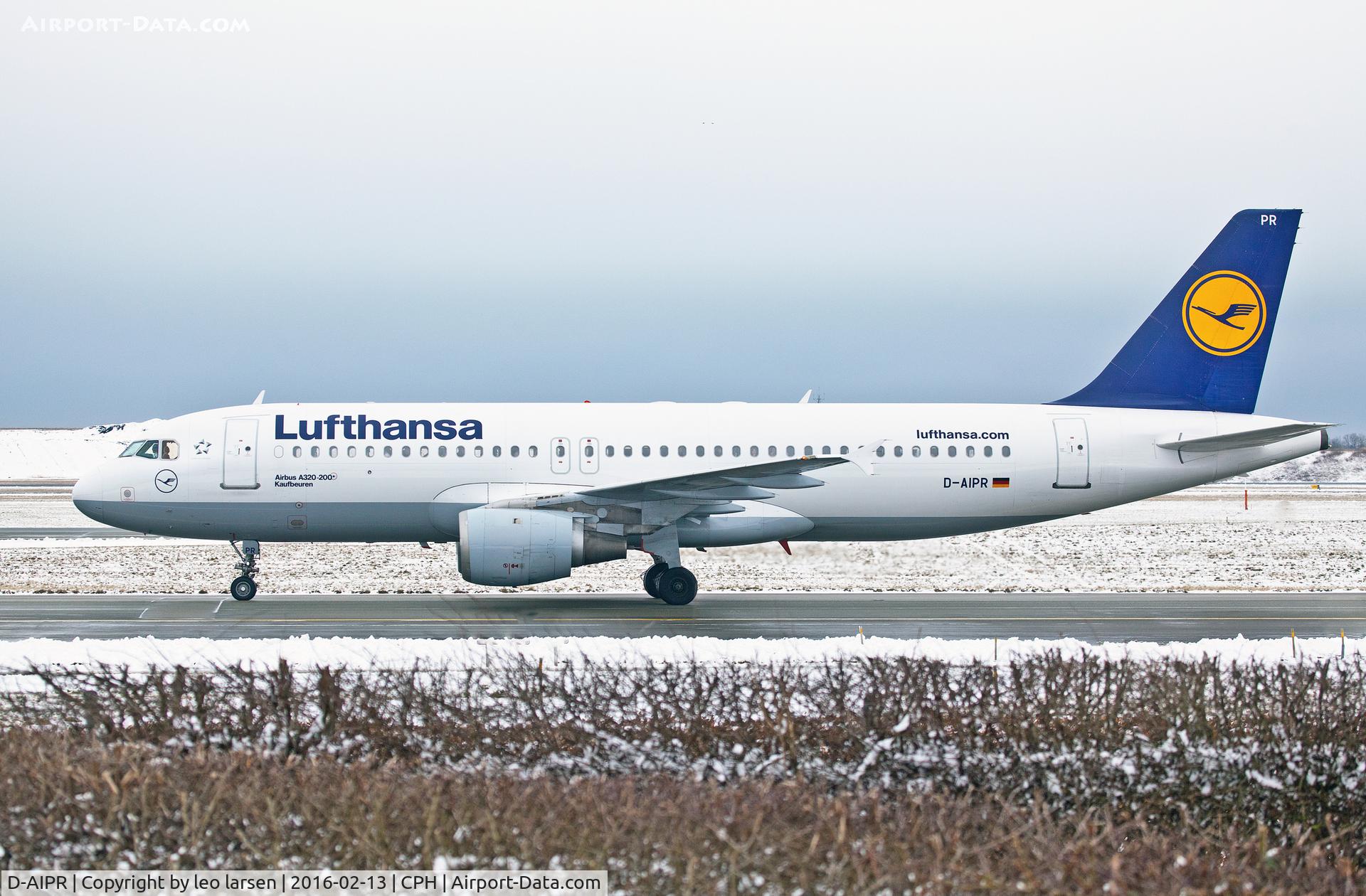 D-AIPR, 1990 Airbus A320-211 C/N 111, Copenhagen 13.2.2016