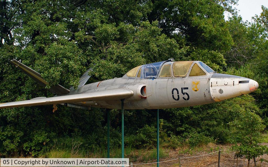 05, Fouga CM-170 Magister C/N 05, Aeronautical collection Charles NOETINGER - Museum of Mas Palegry